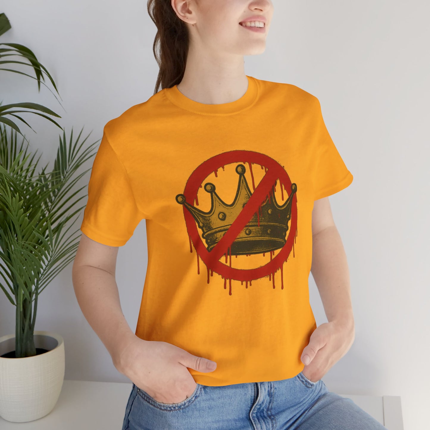 No Kings T-Shirt – Anti-Monarchy Protest Tee for Global Rebels