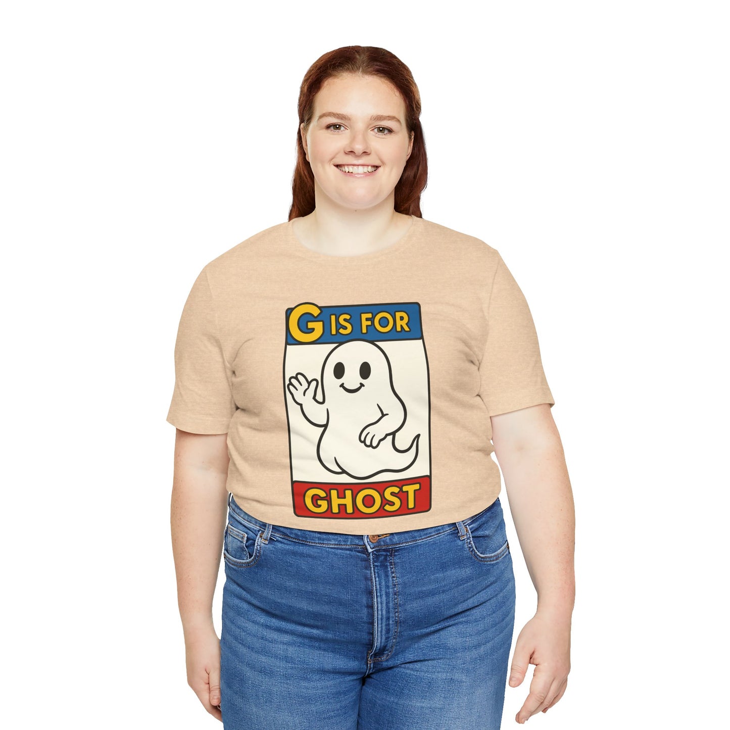 G Is for Ghost Shirt – Funny Monster Alphabet Halloween Tee
