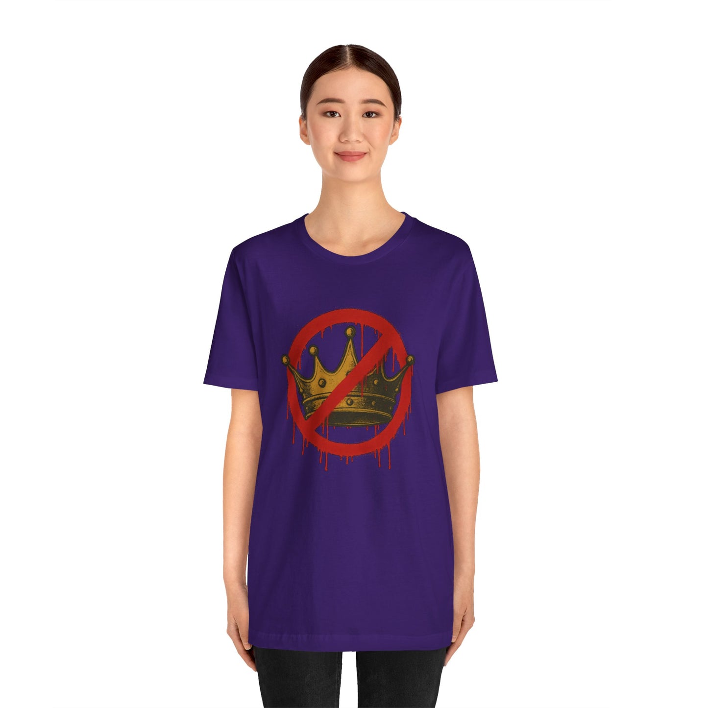 No Kings T-Shirt – Anti-Monarchy Protest Tee for Global Rebels