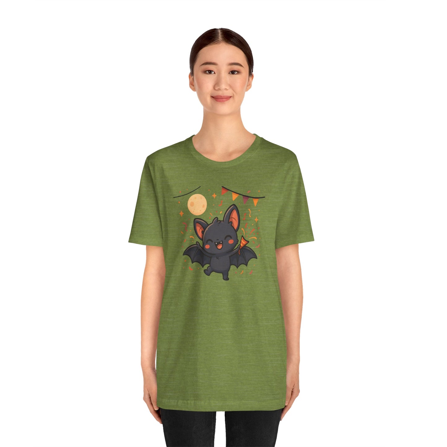 Chibi Bat T-Shirt – Cute Bat Chibi Halloween Shirt for All Ages