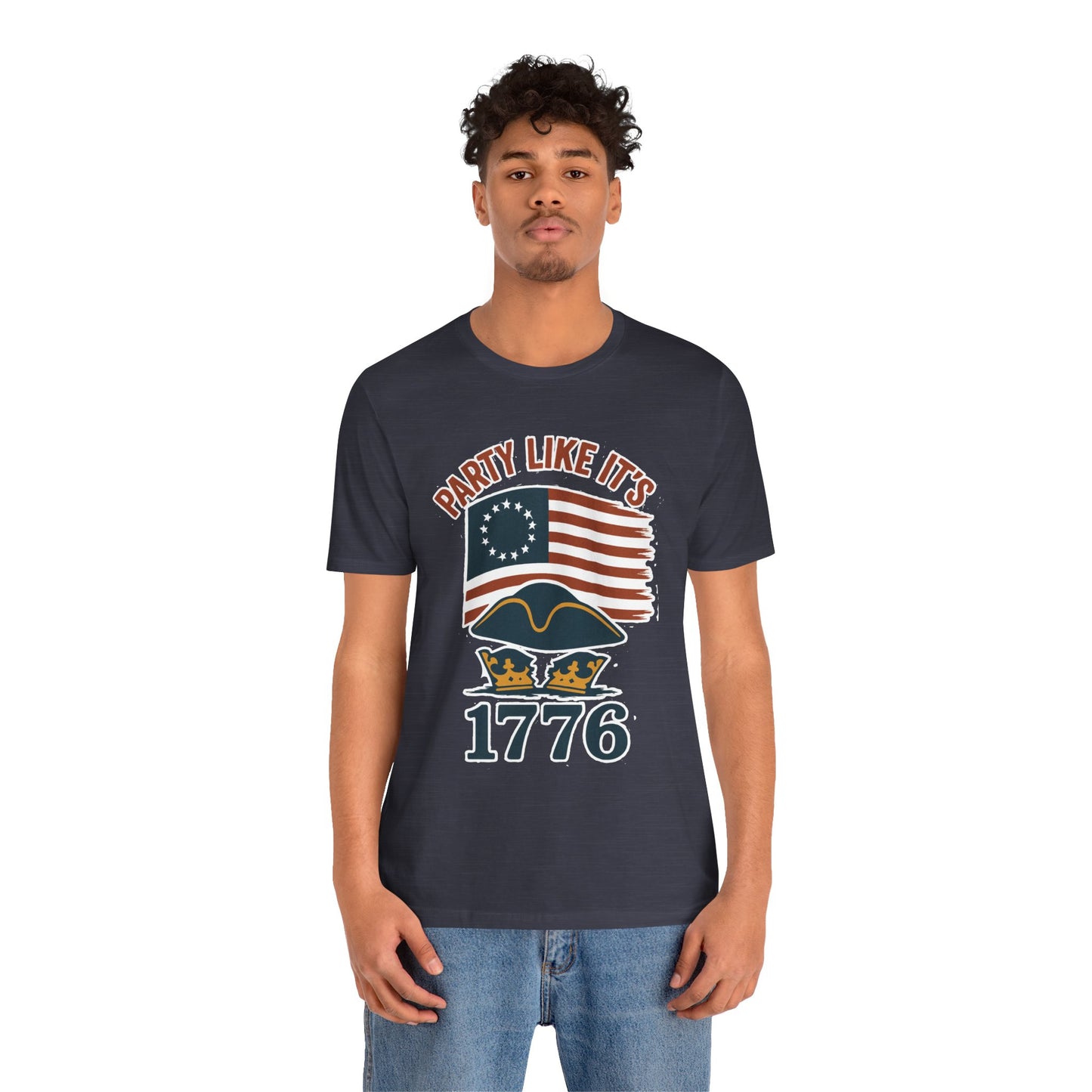 Party Like It’s 1776 T-Shirt – Revolutionary Spirit USA Tee - WhimSpin - https://whimspin.com