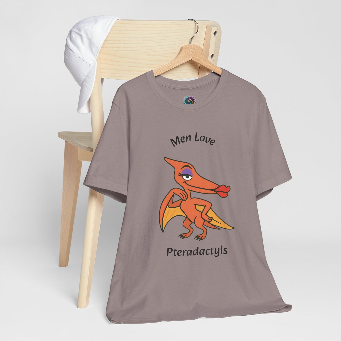 Men Love Pterodactyls Tee – Funny Dinosaur Graphic Shirt - WhimSpin - https://whimspin.com