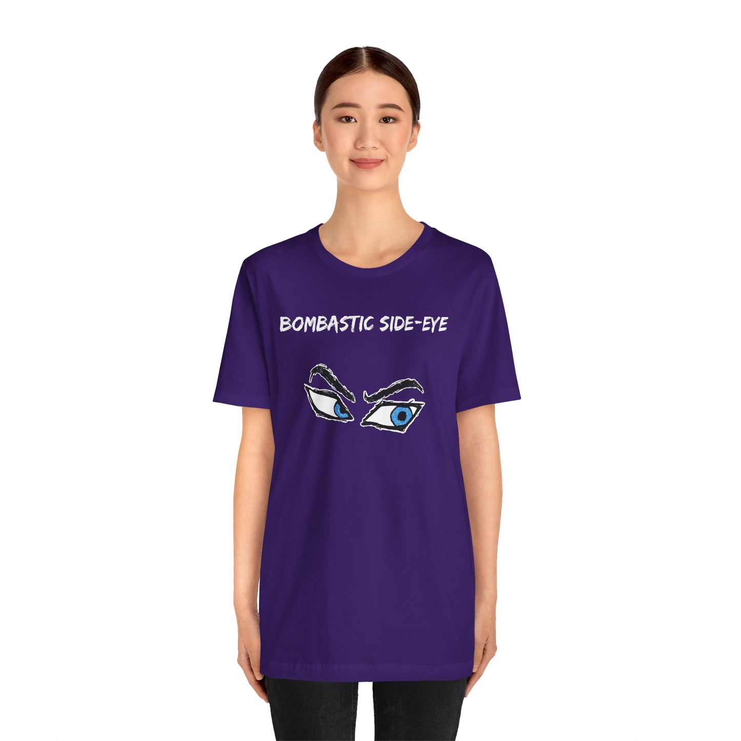 Bombastic Side-Eye T-Shirt – Comic Book Style Meme Graphic Tee