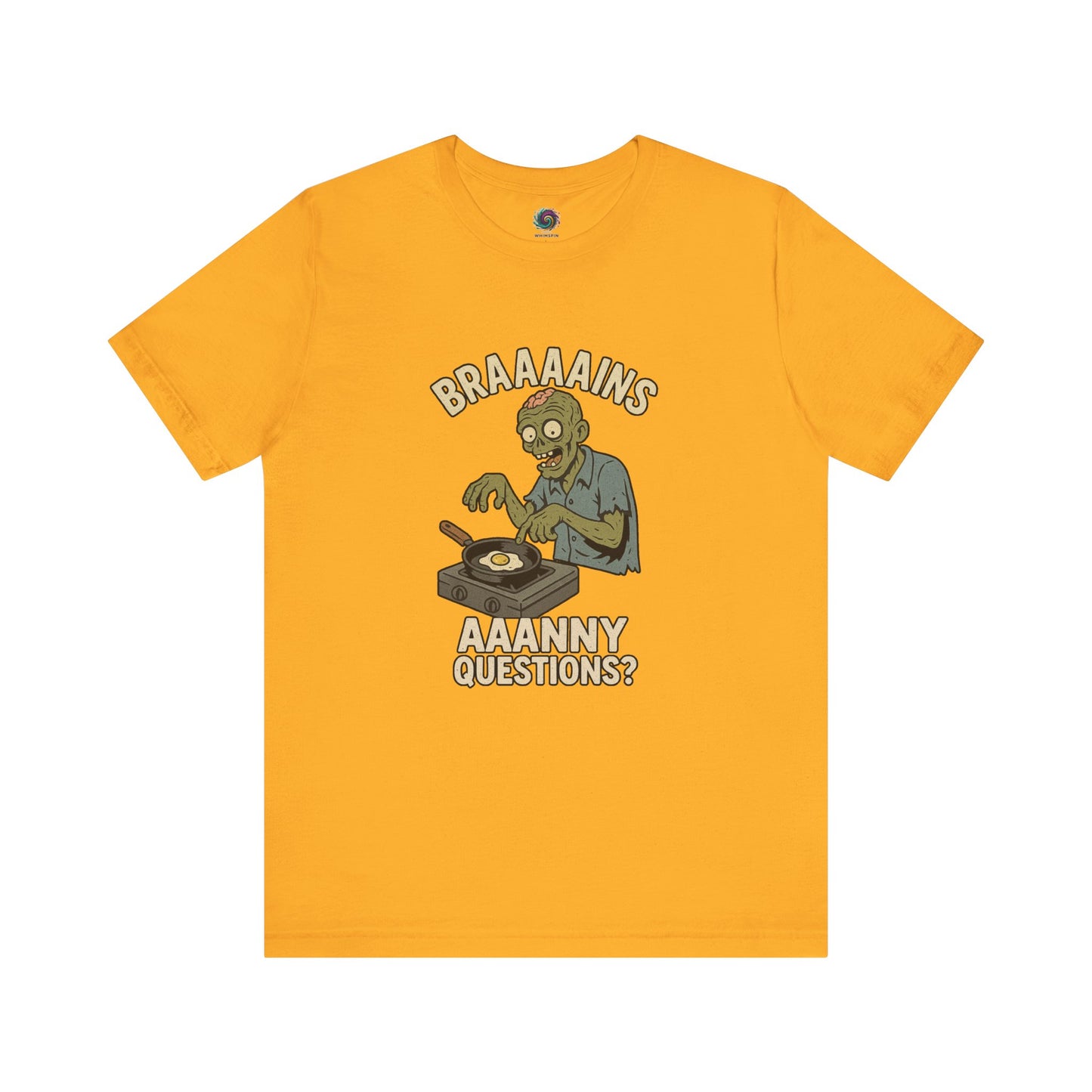 Zombie Brains on Drugs T-Shirt – Funny Halloween Cooking Tee