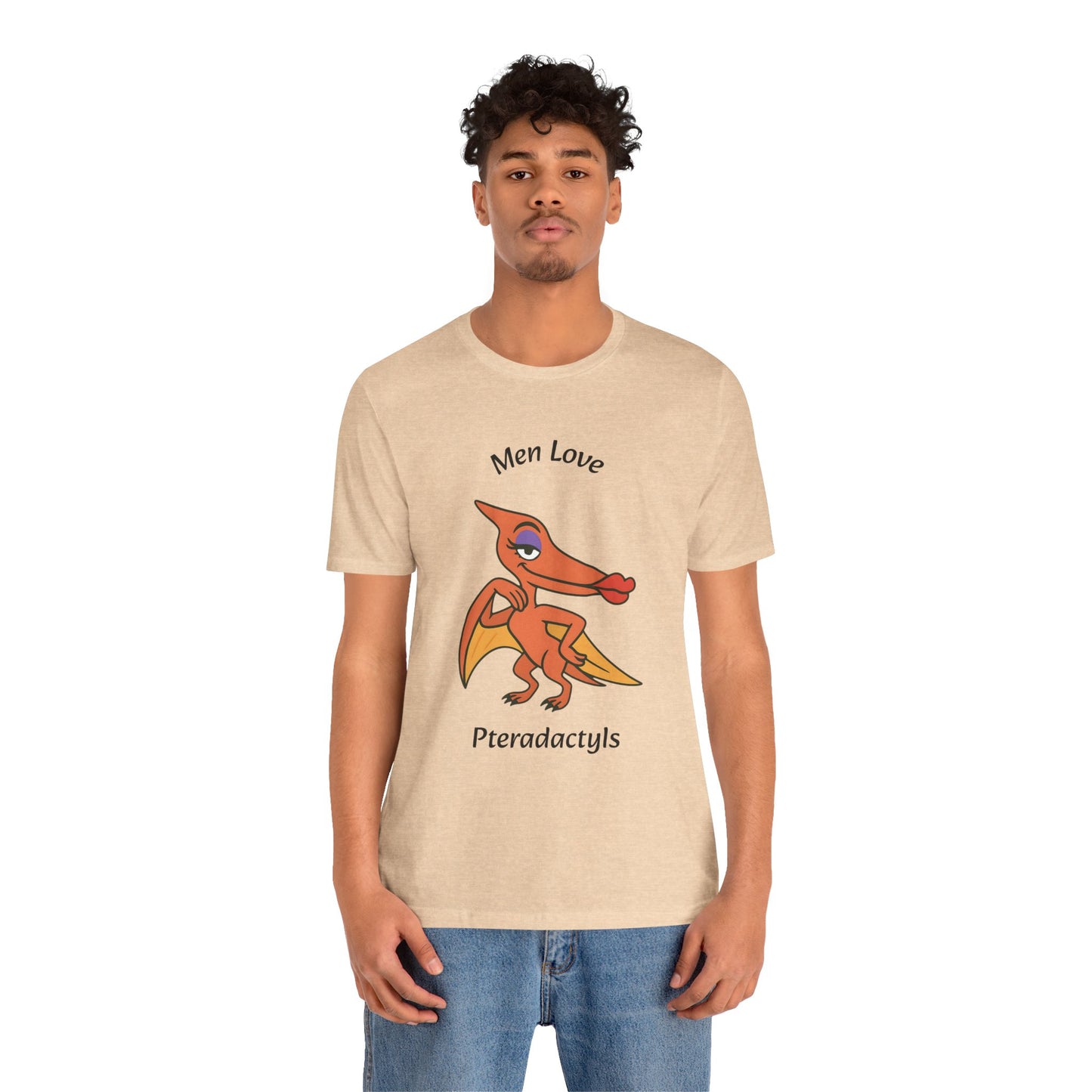 Men Love Pterodactyls Tee – Funny Dinosaur Graphic Shirt - WhimSpin - https://whimspin.com