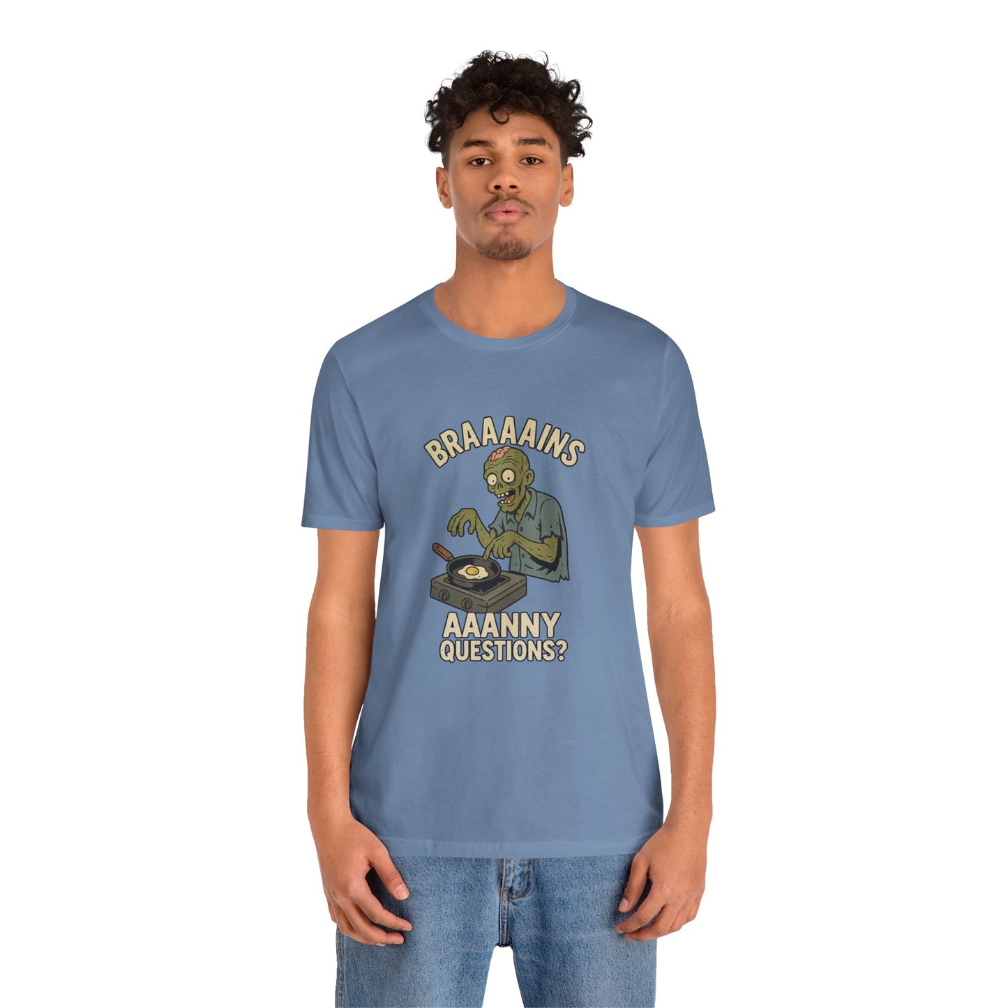 Zombie Brains on Drugs T-Shirt – Funny Halloween Cooking Tee