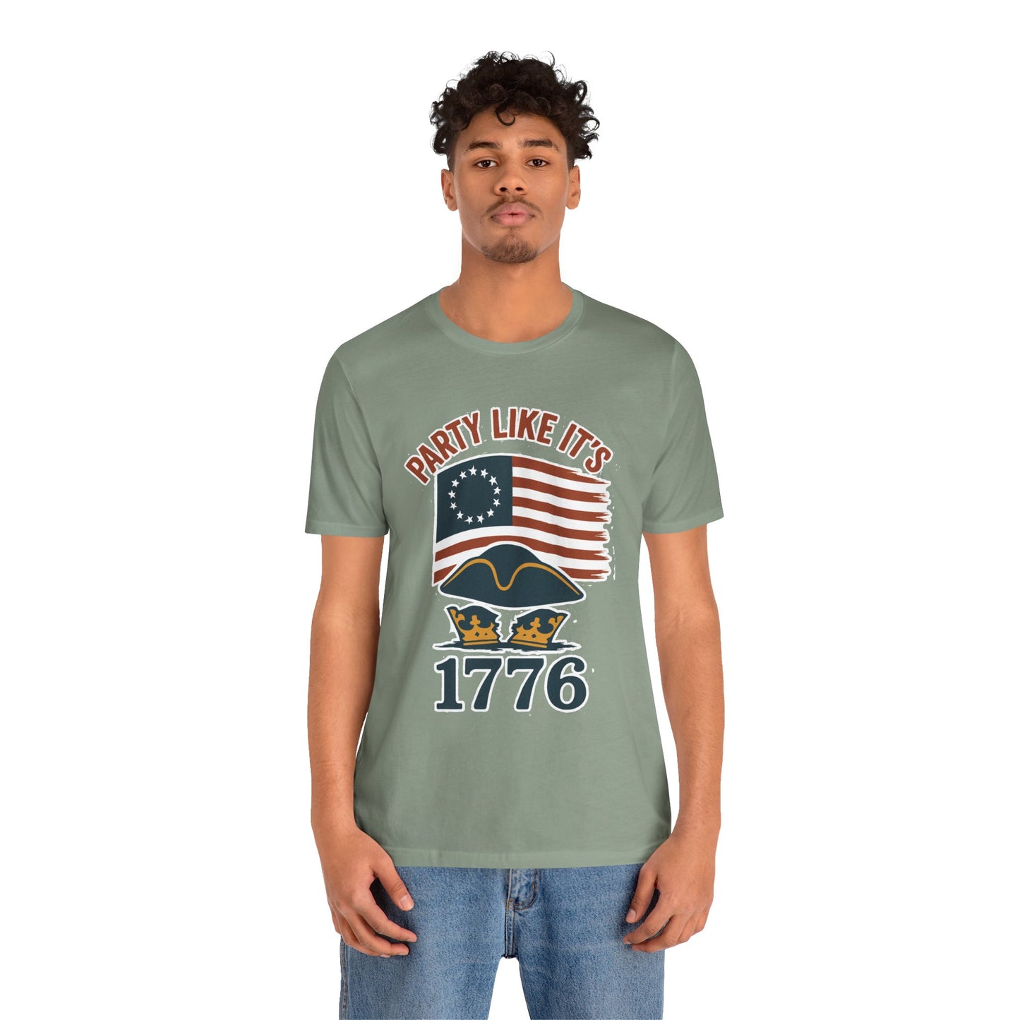Party Like It’s 1776 T-Shirt – Revolutionary Spirit USA Tee - WhimSpin - https://whimspin.com