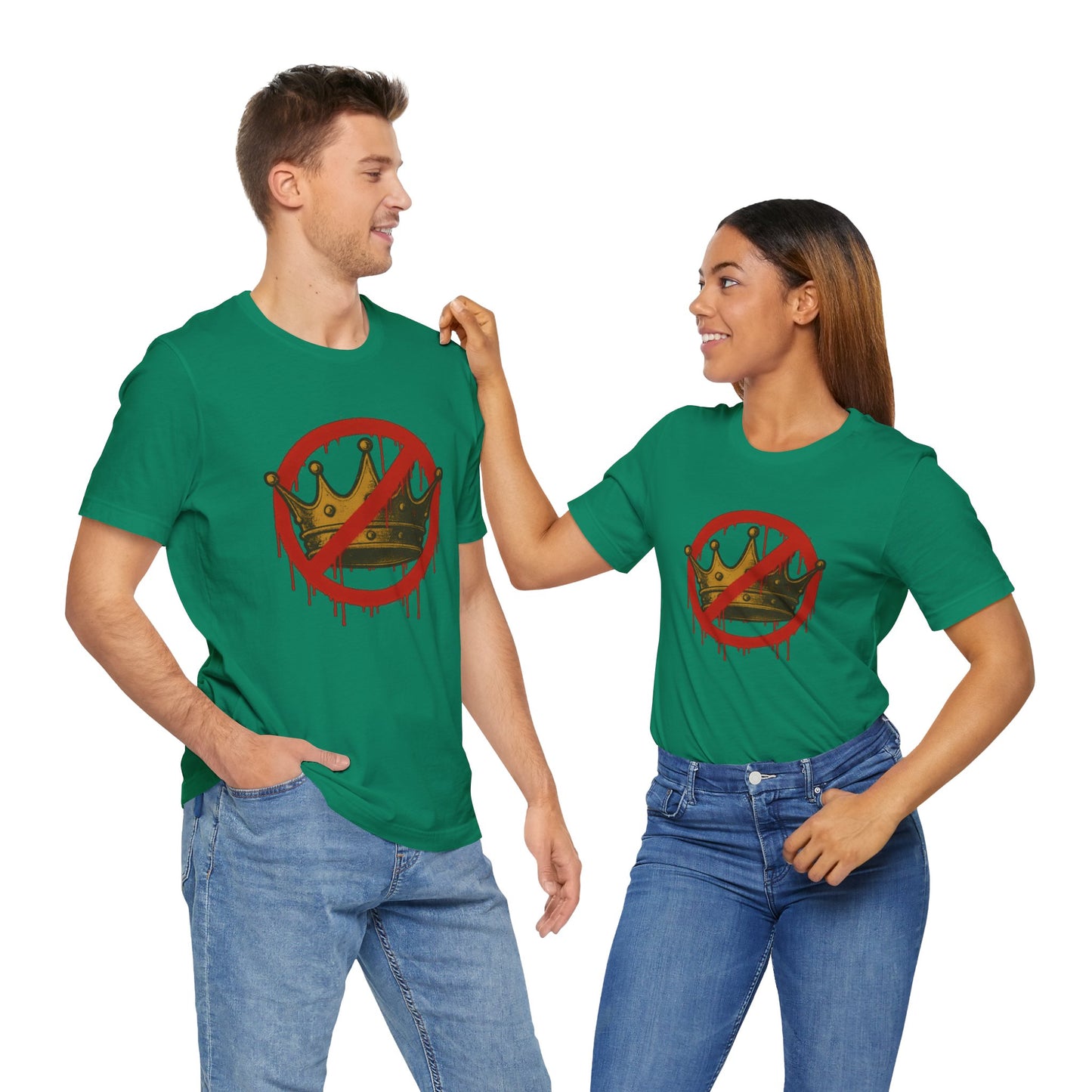 No Kings T-Shirt – Anti-Monarchy Protest Tee for Global Rebels