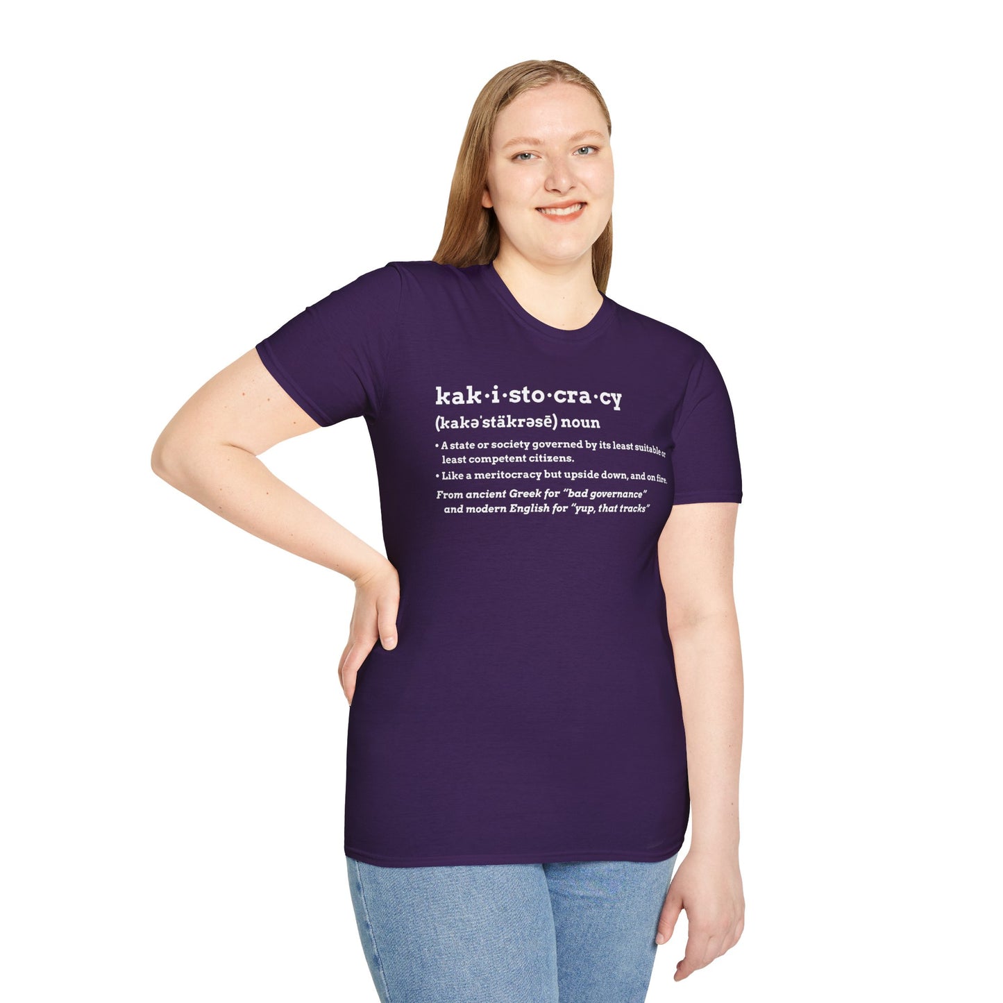 Kakistocracy T-Shirt – Funny Political Protest Graphic Tee