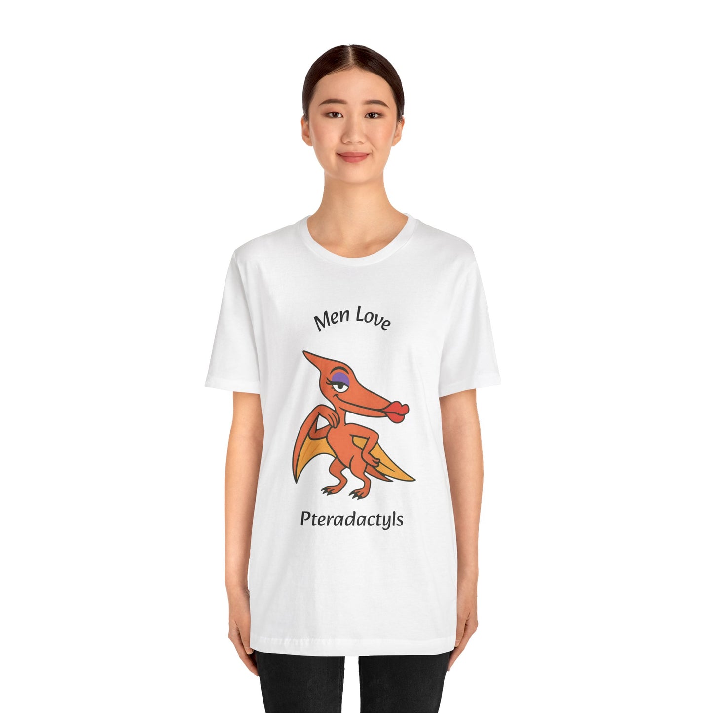 Men Love Pterodactyls Tee – Funny Dinosaur Graphic Shirt - WhimSpin - https://whimspin.com