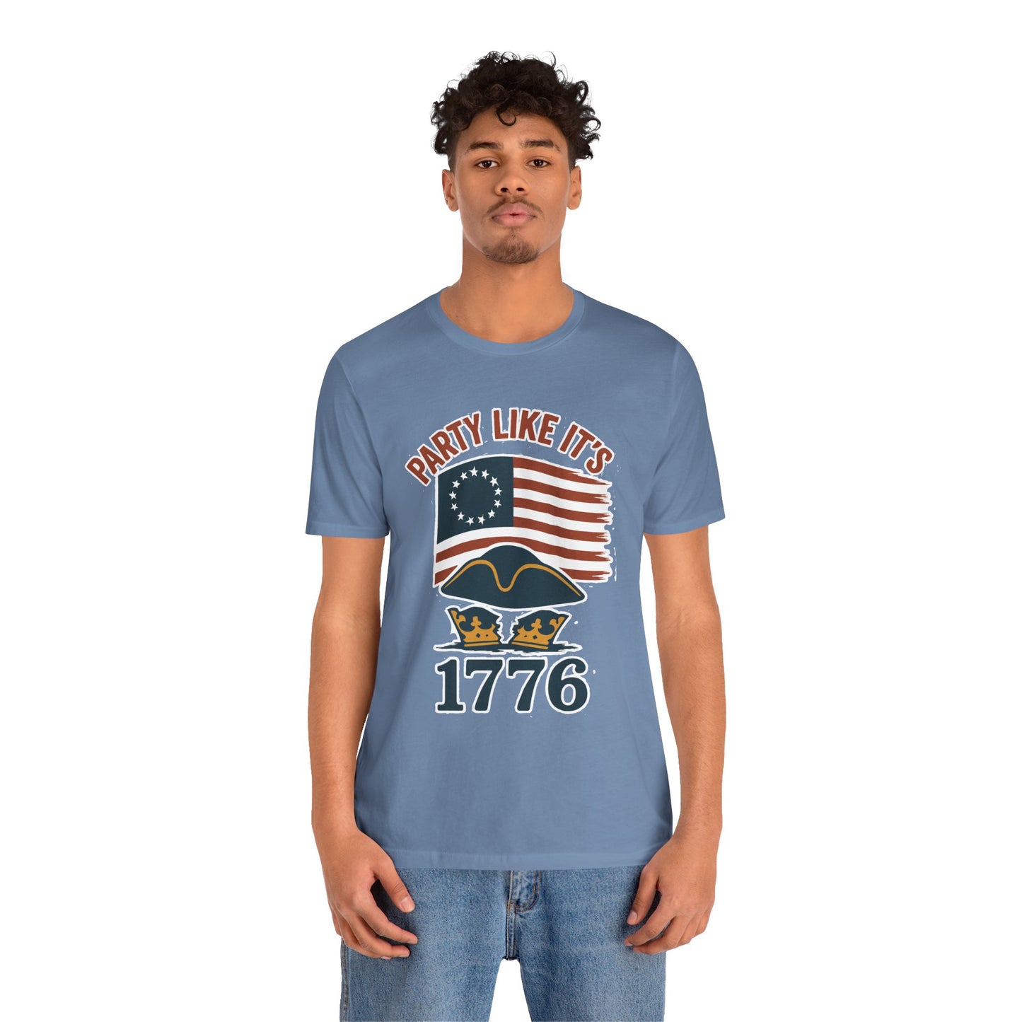Party Like It’s 1776 T-Shirt – Revolutionary Spirit USA Tee - WhimSpin - https://whimspin.com
