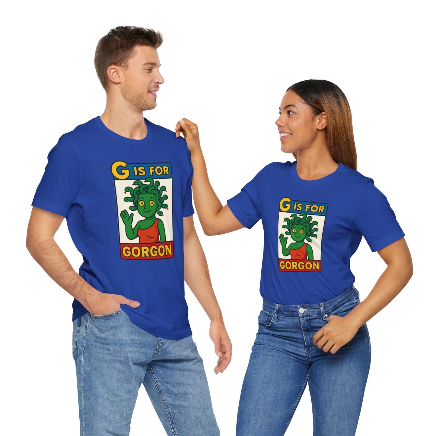 G Is for Gorgon T-Shirt – Funny Gorgon Legend Alphabet Tee