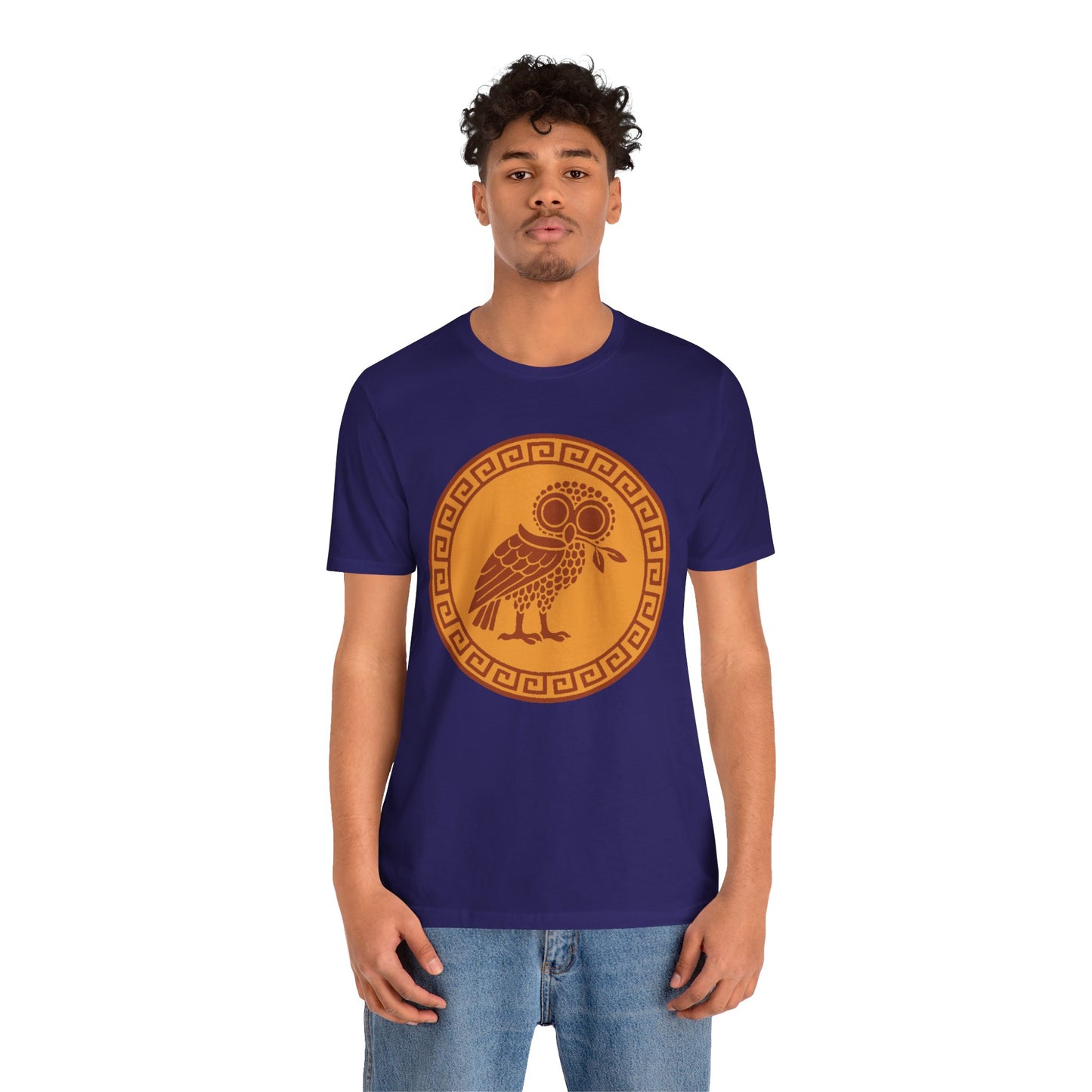 Athena’s Owl T-Shirt – Greek Mythology Bird Tee