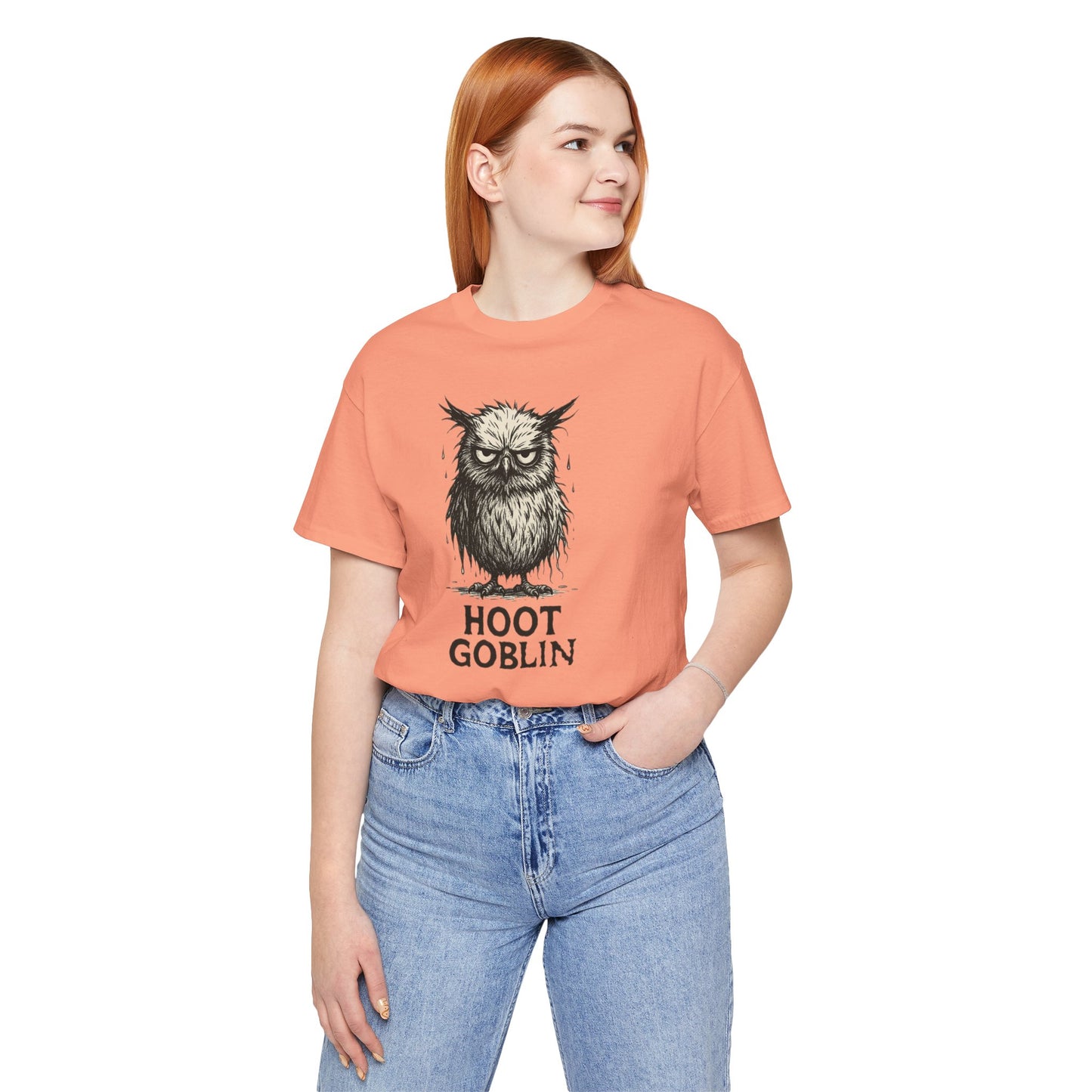 Hoot Goblin T-Shirt – Funny Owl Tee for Night Owls & Mischief Makers