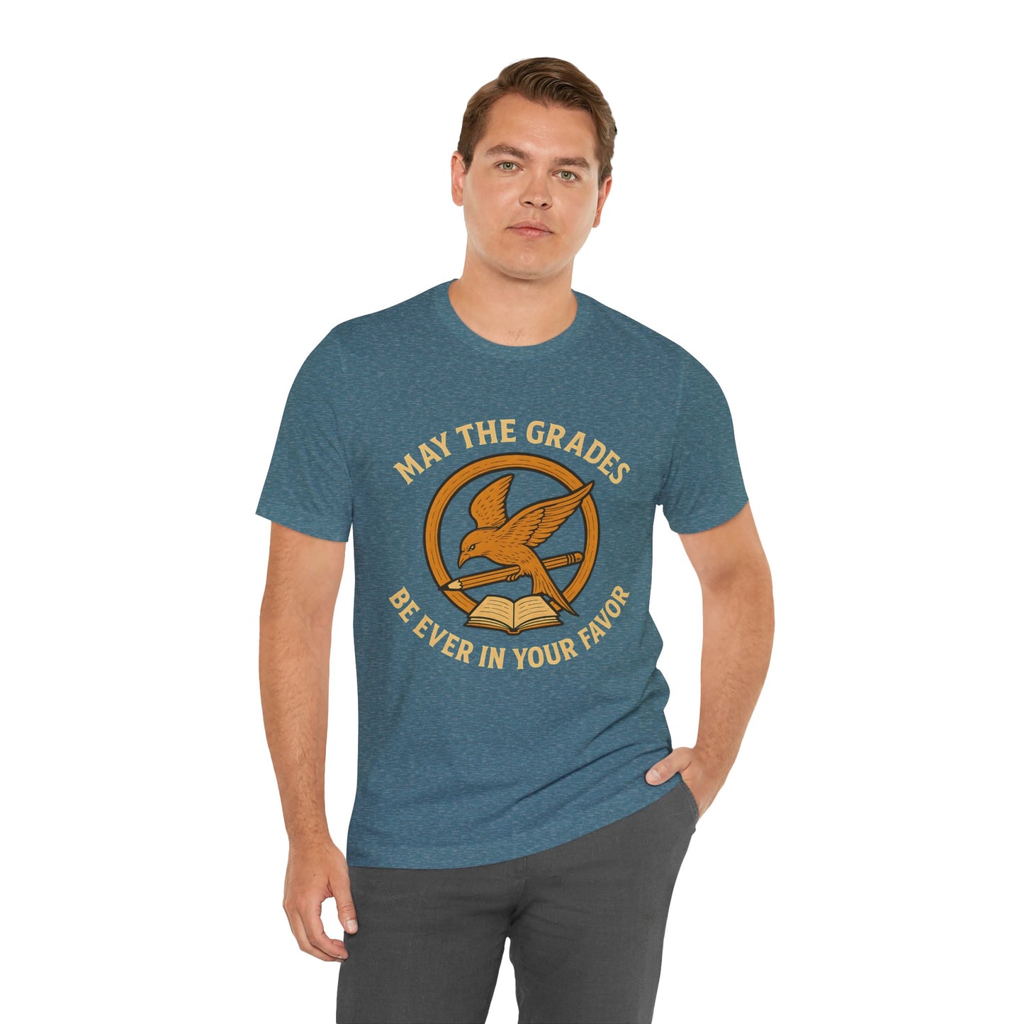 Hunger Games Teacher T-Shirt | May the Grades Be Ever in Your Favor