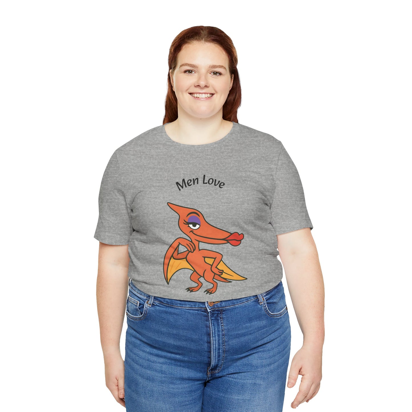 Men Love Pterodactyls Tee – Funny Dinosaur Graphic Shirt - WhimSpin - https://whimspin.com