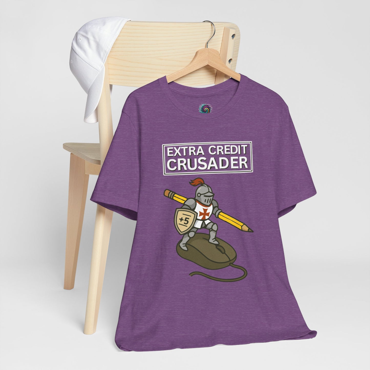 Extra Credit Crusader T-Shirt – Funny Back-to-School Teacher Tee