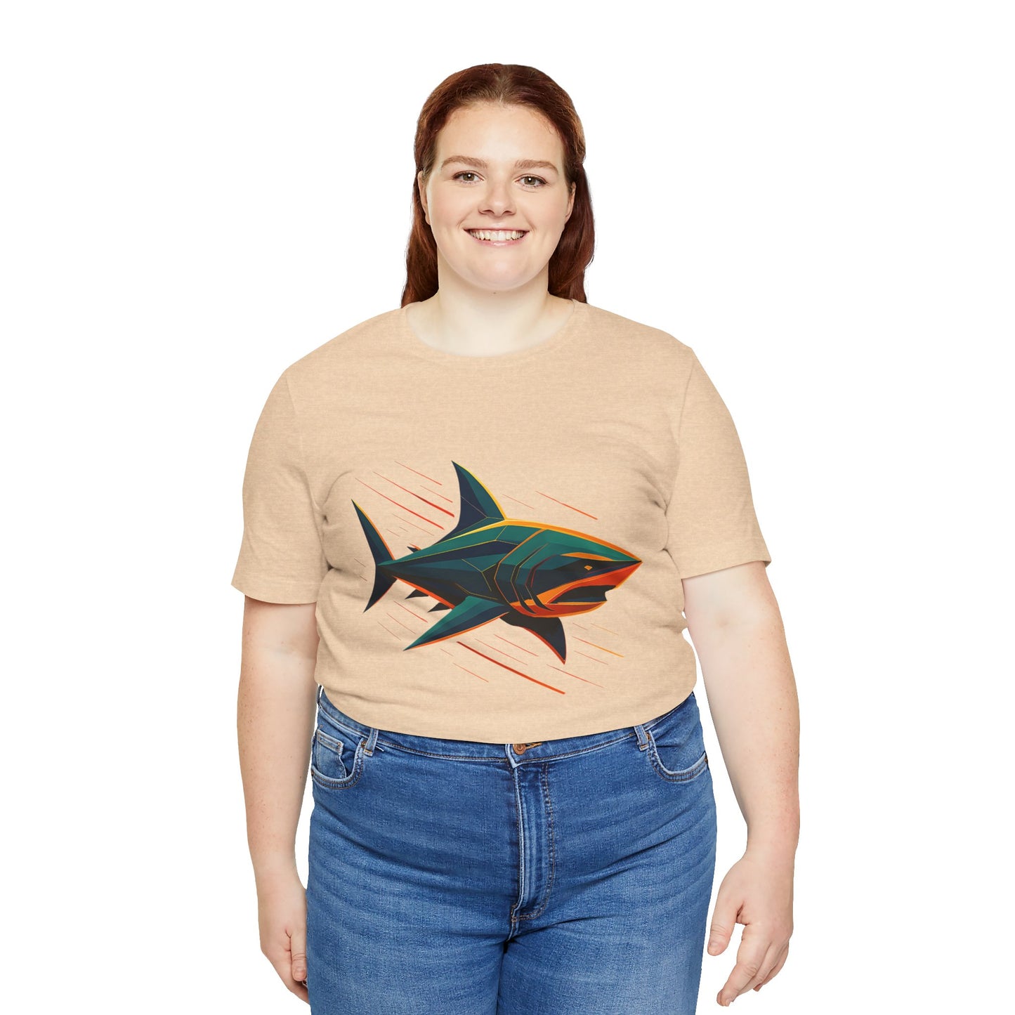 Electric Apex Shark T-Shirt – Bold Ocean Graphic Tee - WhimSpin - https://whimspin.com