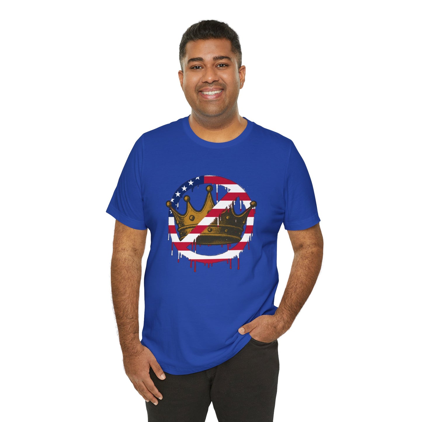 No Kings Protest T-Shirt – Anti-Authoritarian Democracy Graphic Tee