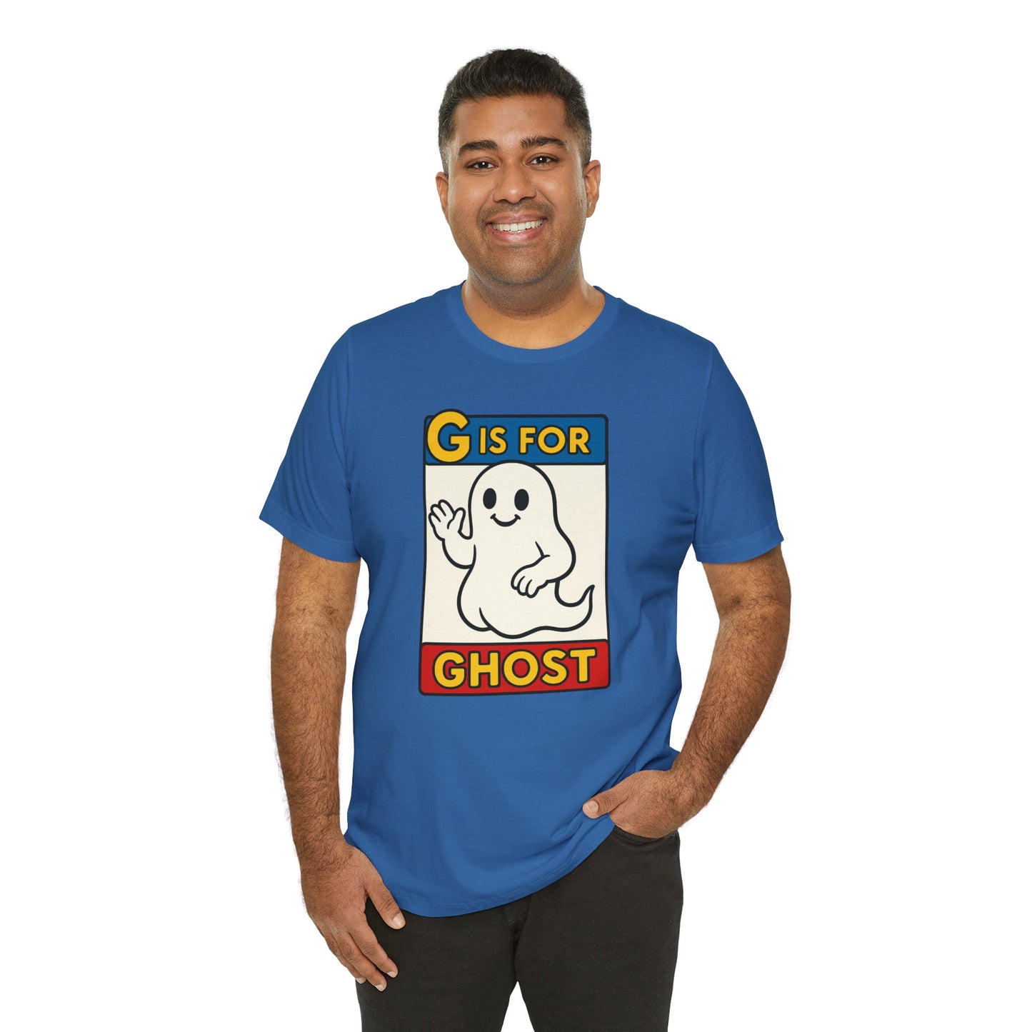 G Is for Ghost Shirt – Funny Monster Alphabet Halloween Tee