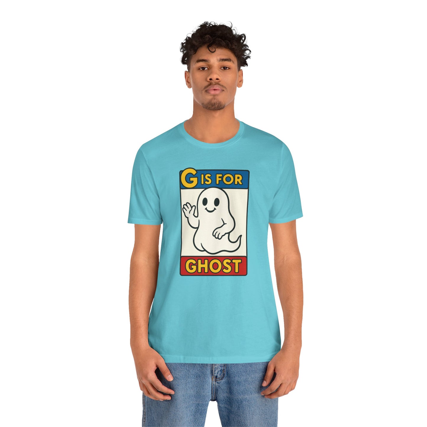G Is for Ghost Shirt – Funny Monster Alphabet Halloween Tee