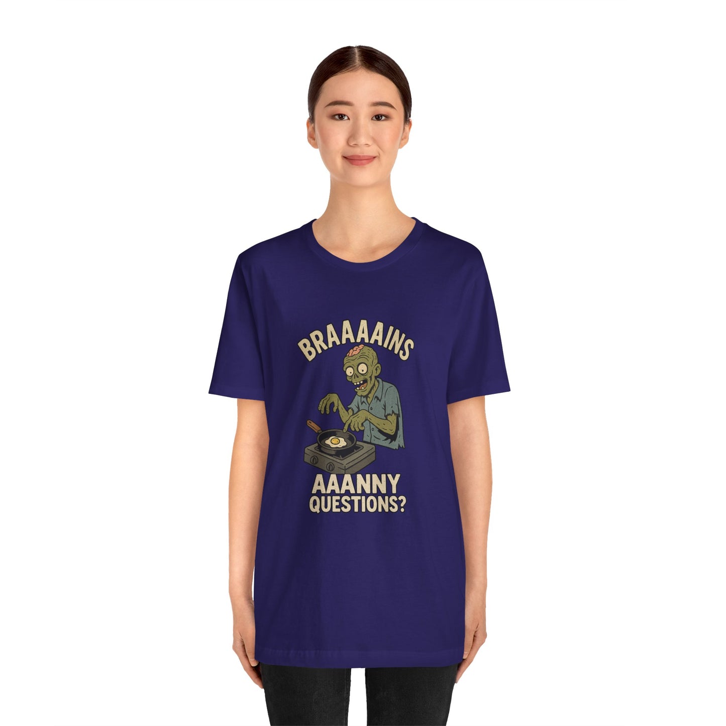 Zombie Brains on Drugs T-Shirt – Funny Halloween Cooking Tee