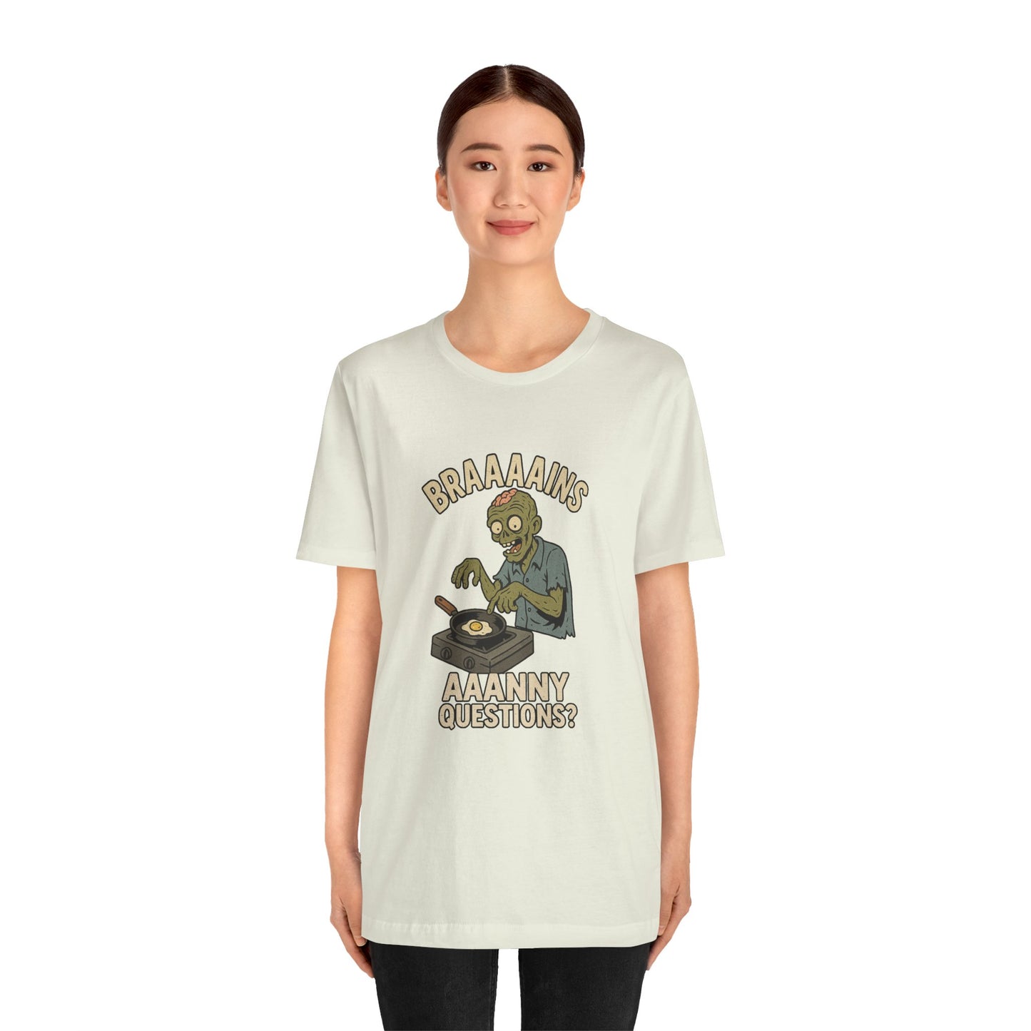 Zombie Brains on Drugs T-Shirt – Funny Halloween Cooking Tee