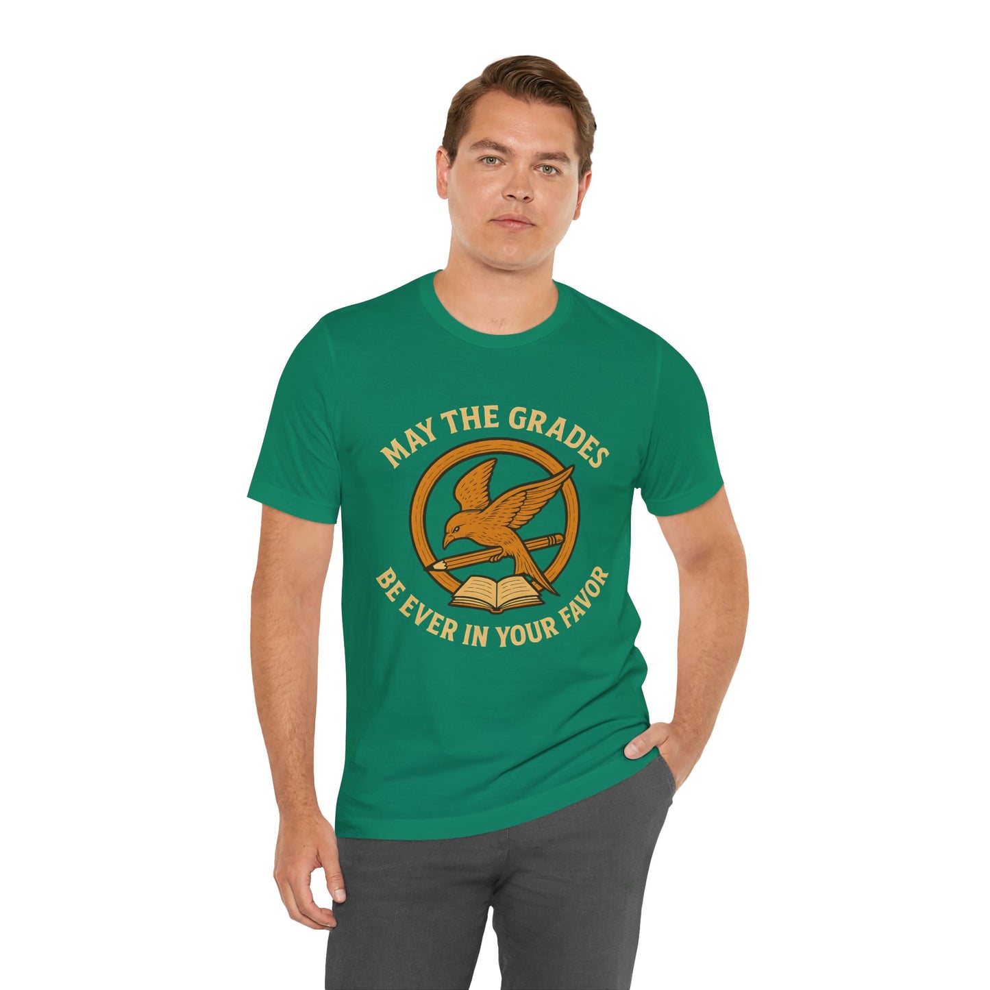 Hunger Games Teacher T-Shirt | May the Grades Be Ever in Your Favor