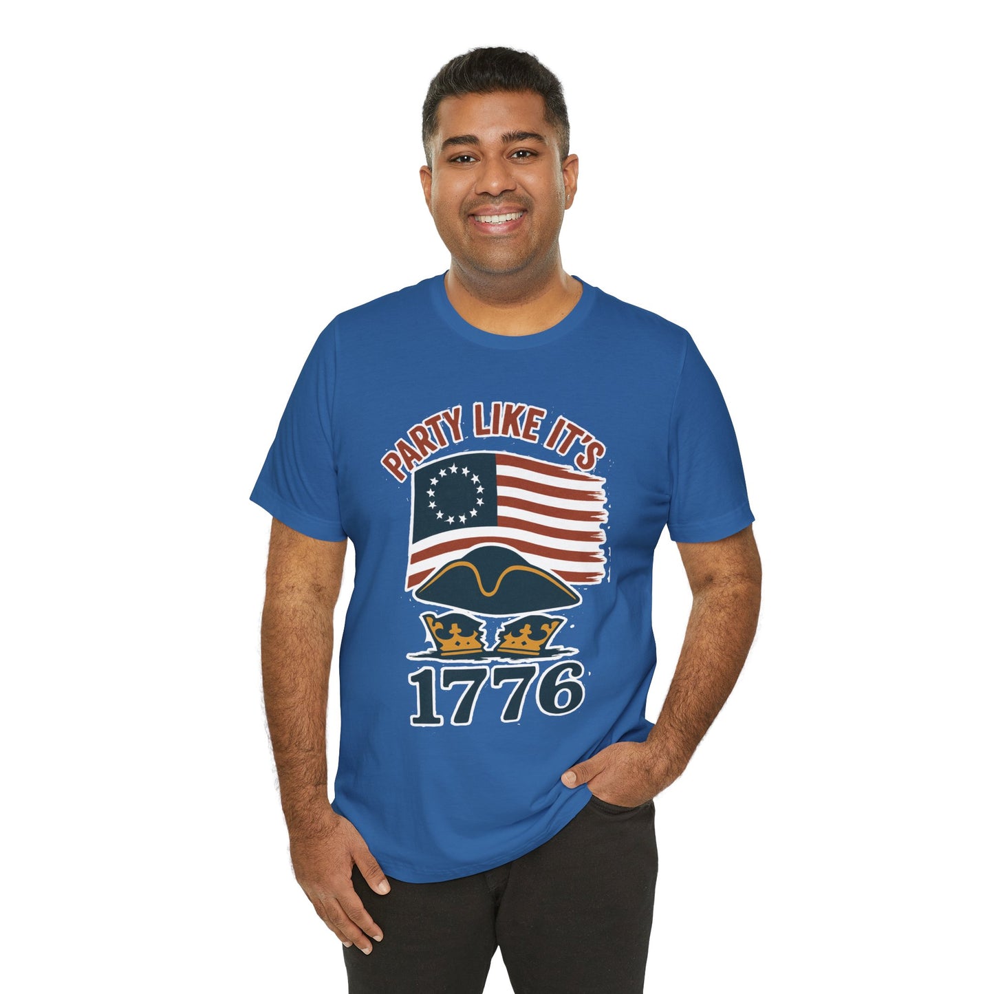 Party Like It’s 1776 T-Shirt – Revolutionary Spirit USA Tee - WhimSpin - https://whimspin.com