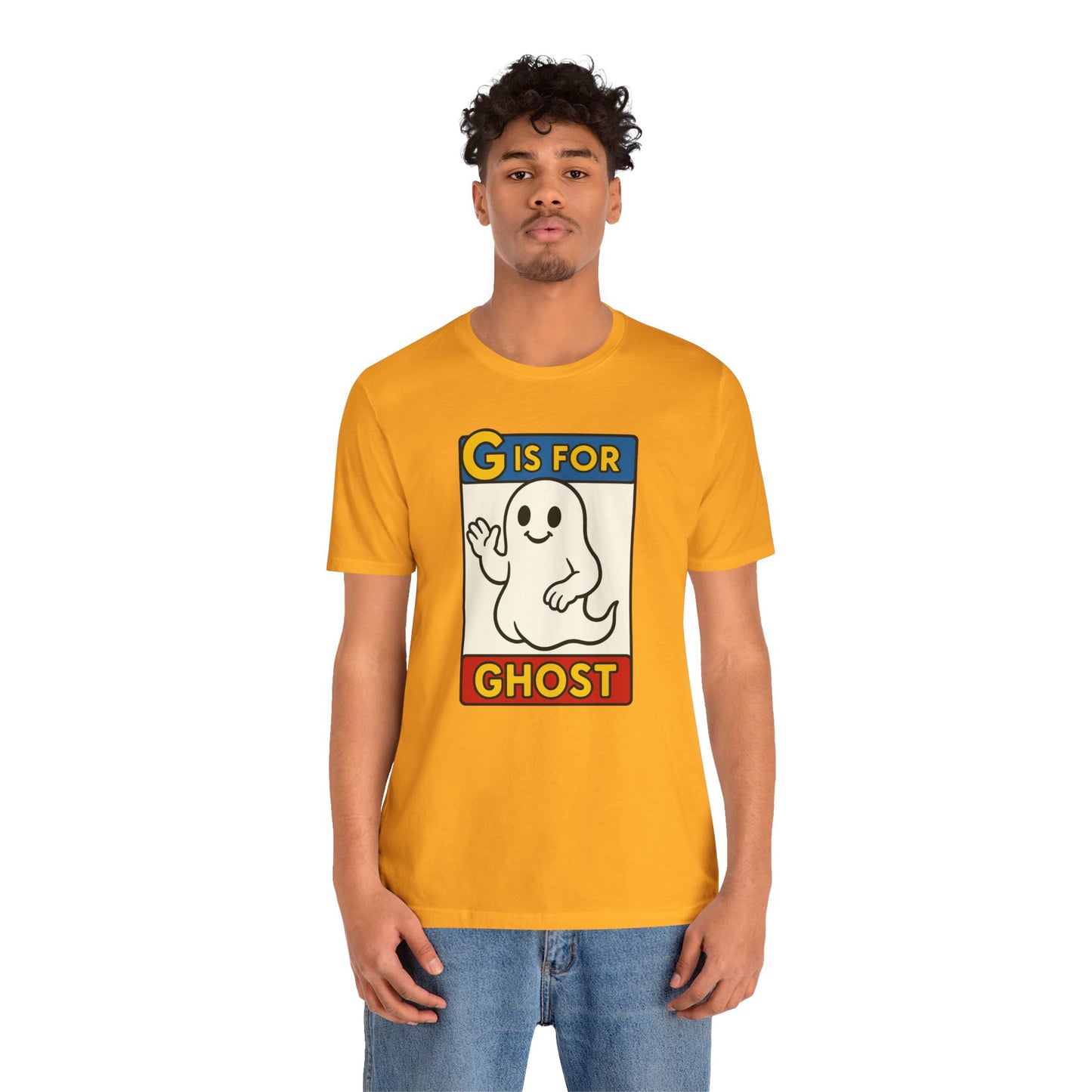G Is for Ghost Shirt – Funny Monster Alphabet Halloween Tee