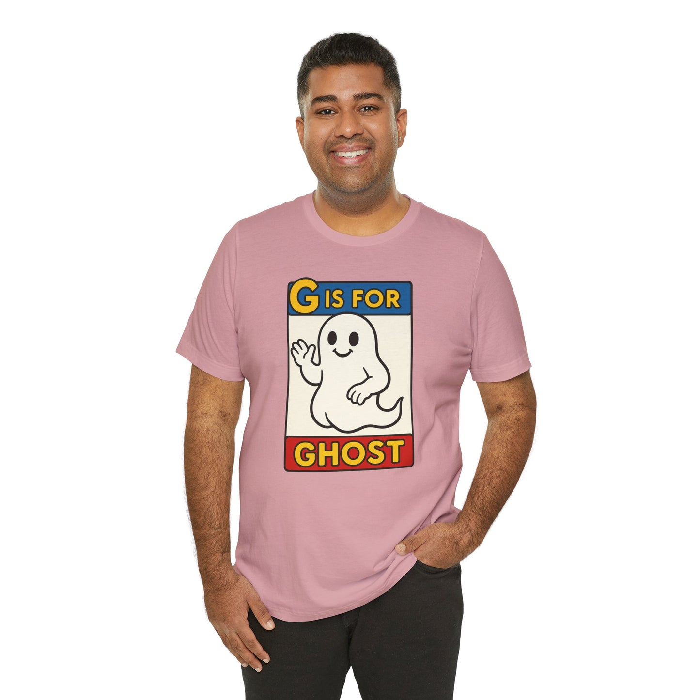 G Is for Ghost Shirt – Funny Monster Alphabet Halloween Tee