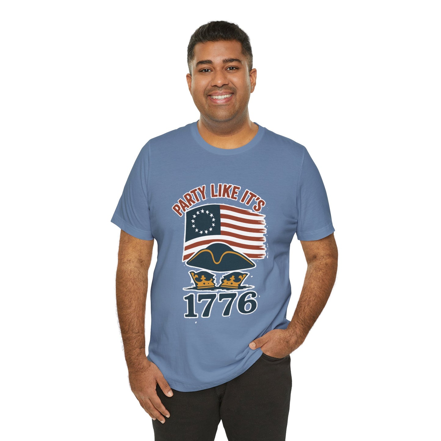 Party Like It’s 1776 T-Shirt – Revolutionary Spirit USA Tee