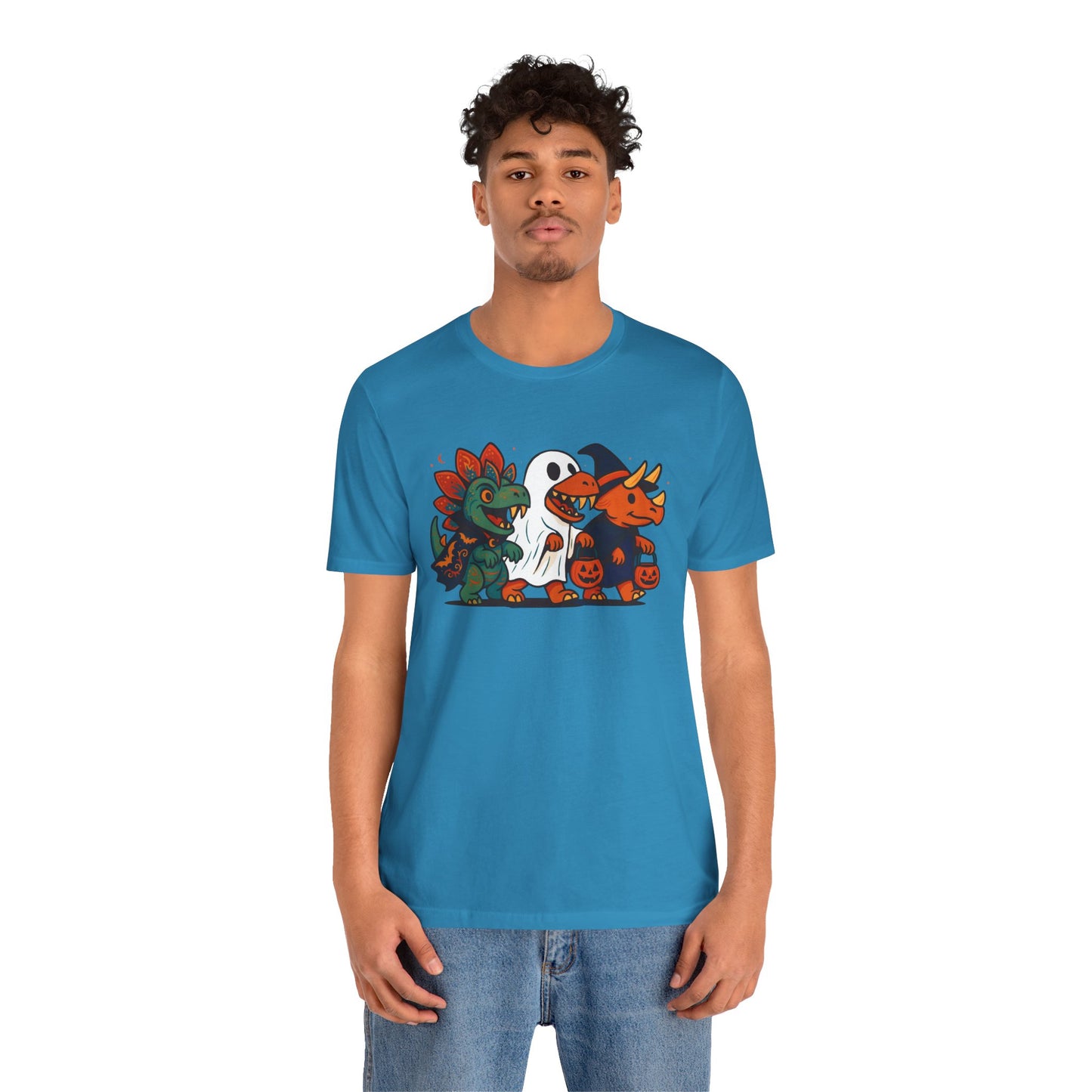 Halloween Dino Squad T-Shirt – Funny Trick-or-Treat Dinosaur Tee