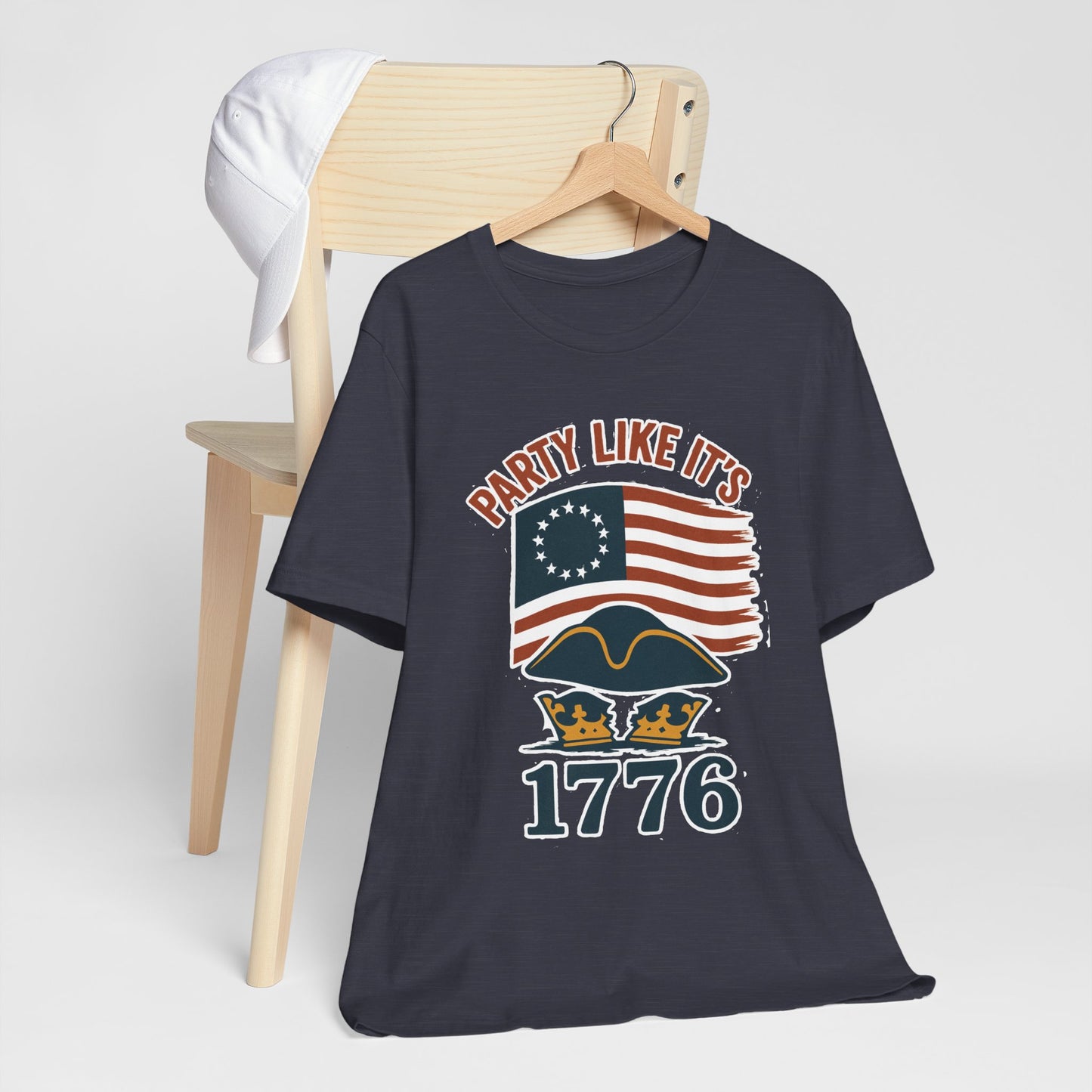 Party Like It’s 1776 T-Shirt – Revolutionary Spirit USA Tee - WhimSpin - https://whimspin.com