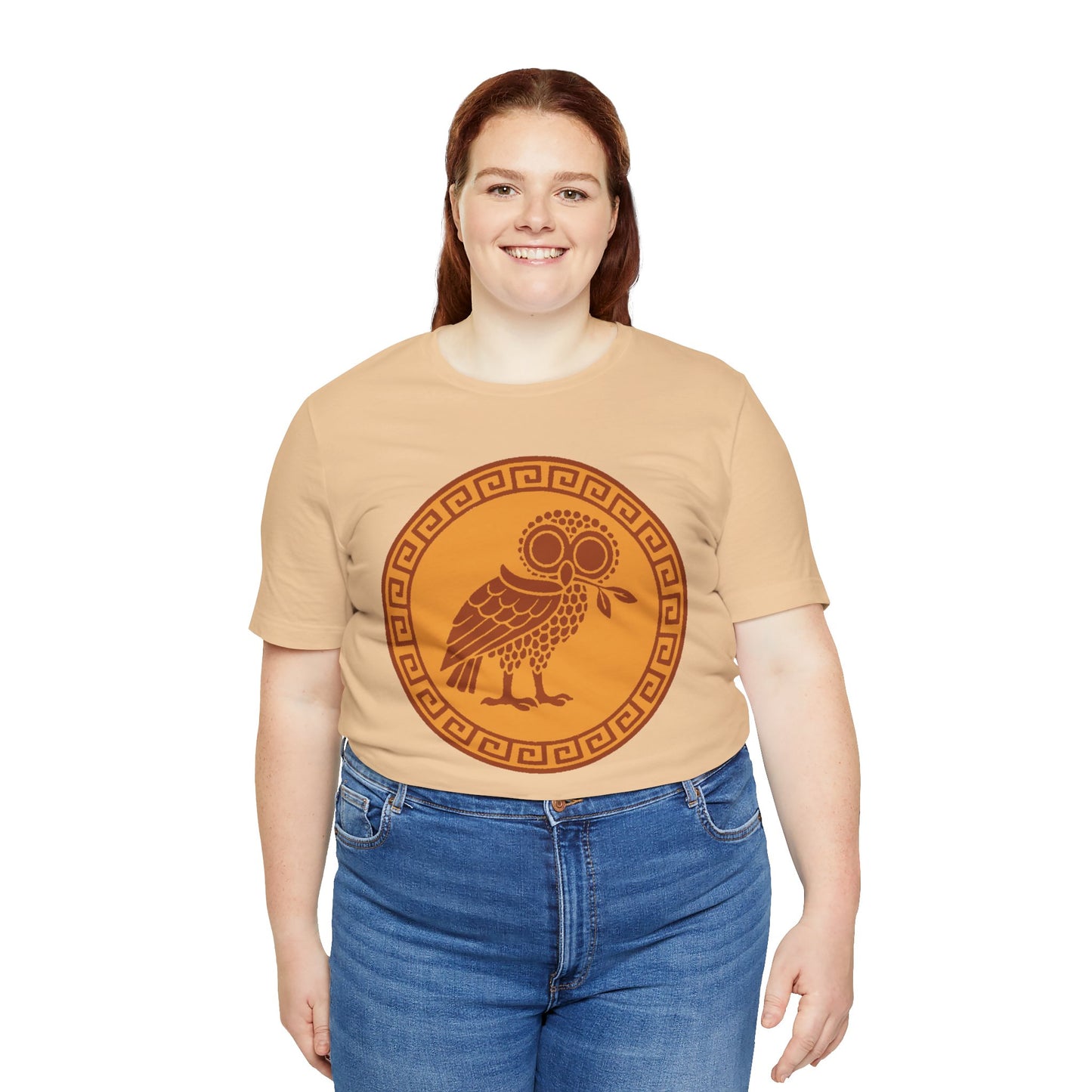 Athena’s Owl T-Shirt – Greek Mythology Bird Tee