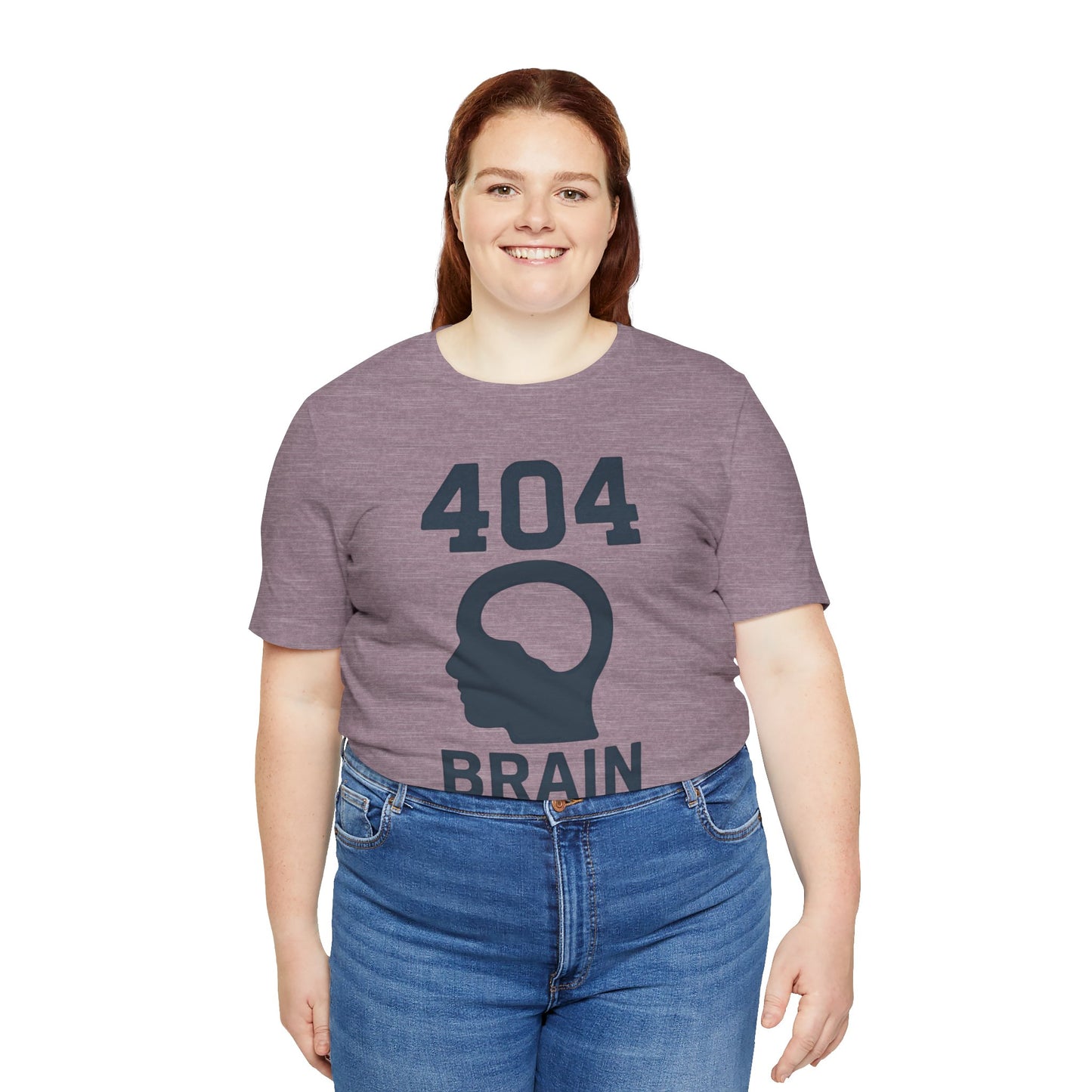 404 Brain Not Found T-Shirt – Techie Humor for Nerds & Geeks