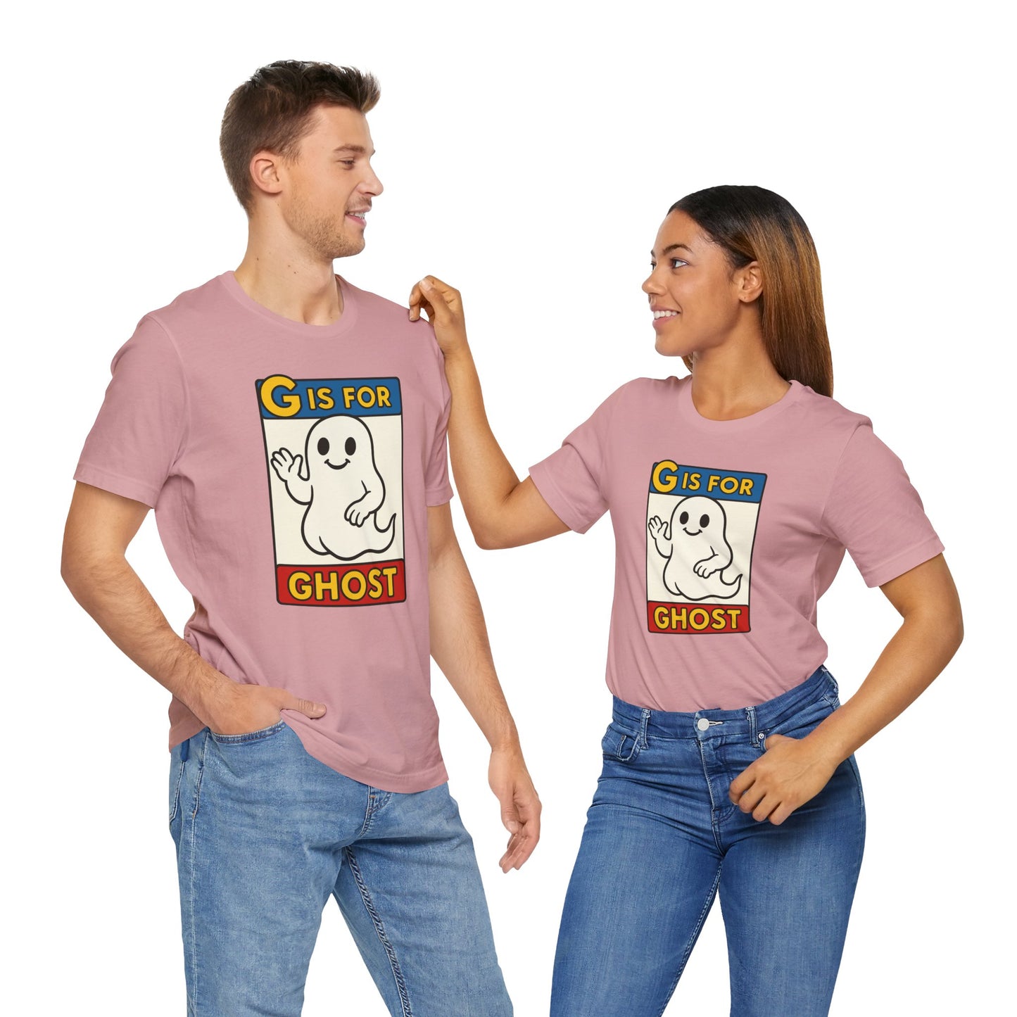 G Is for Ghost Shirt – Funny Monster Alphabet Halloween Tee