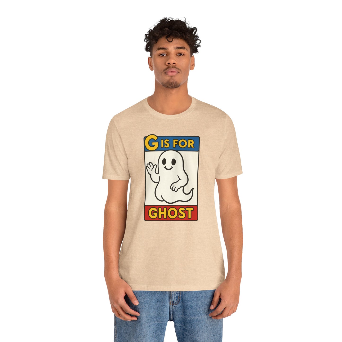 G Is for Ghost Shirt – Funny Monster Alphabet Halloween Tee