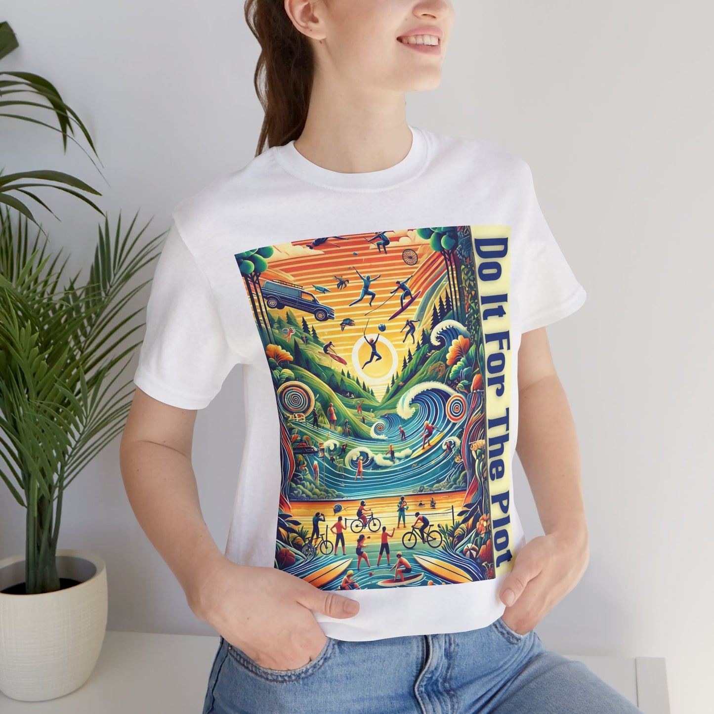 Do It For The Plot T-Shirt – Main Character Energy Tee - WhimSpin - https://whimspin.com
