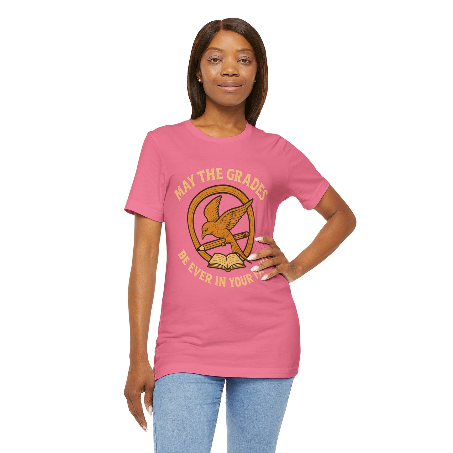 Hunger Games Teacher T-Shirt | May the Grades Be Ever in Your Favor