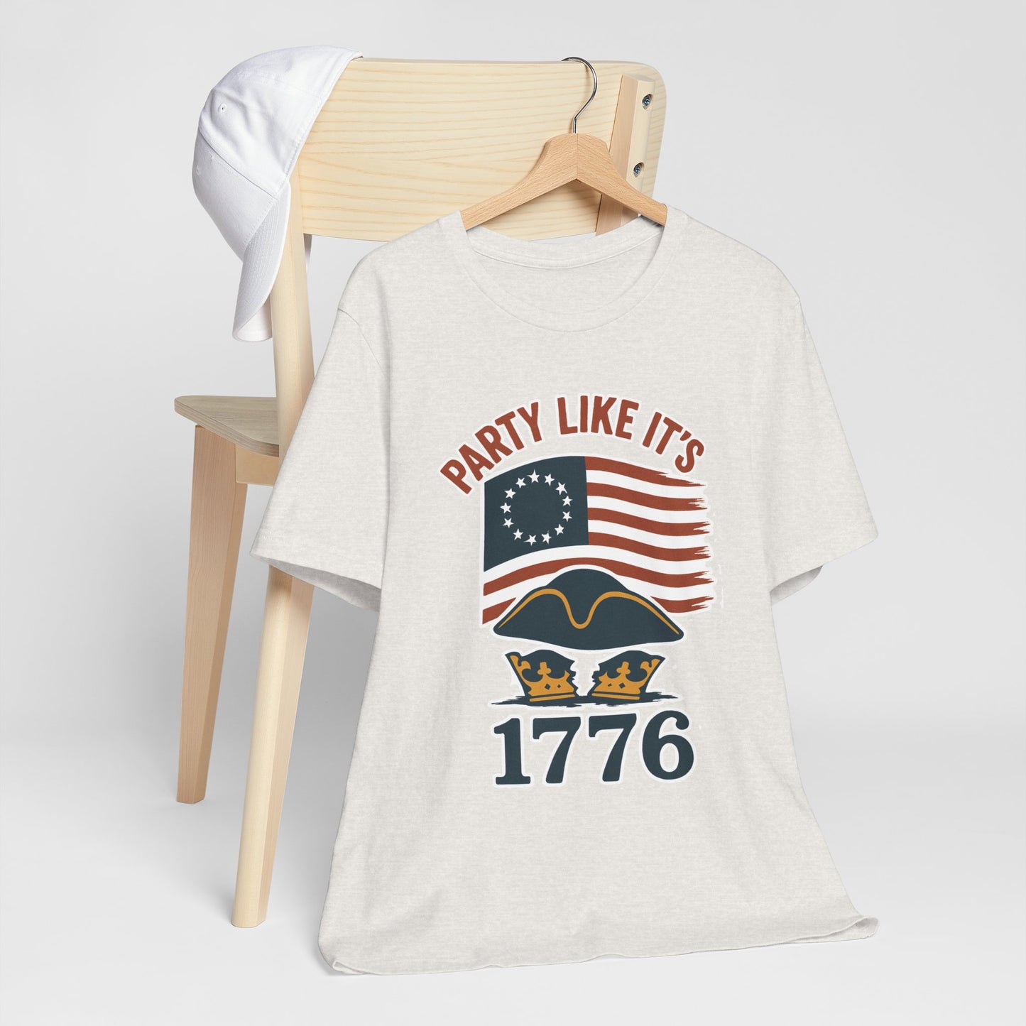 Party Like It’s 1776 T-Shirt – Revolutionary Spirit USA Tee - WhimSpin - https://whimspin.com