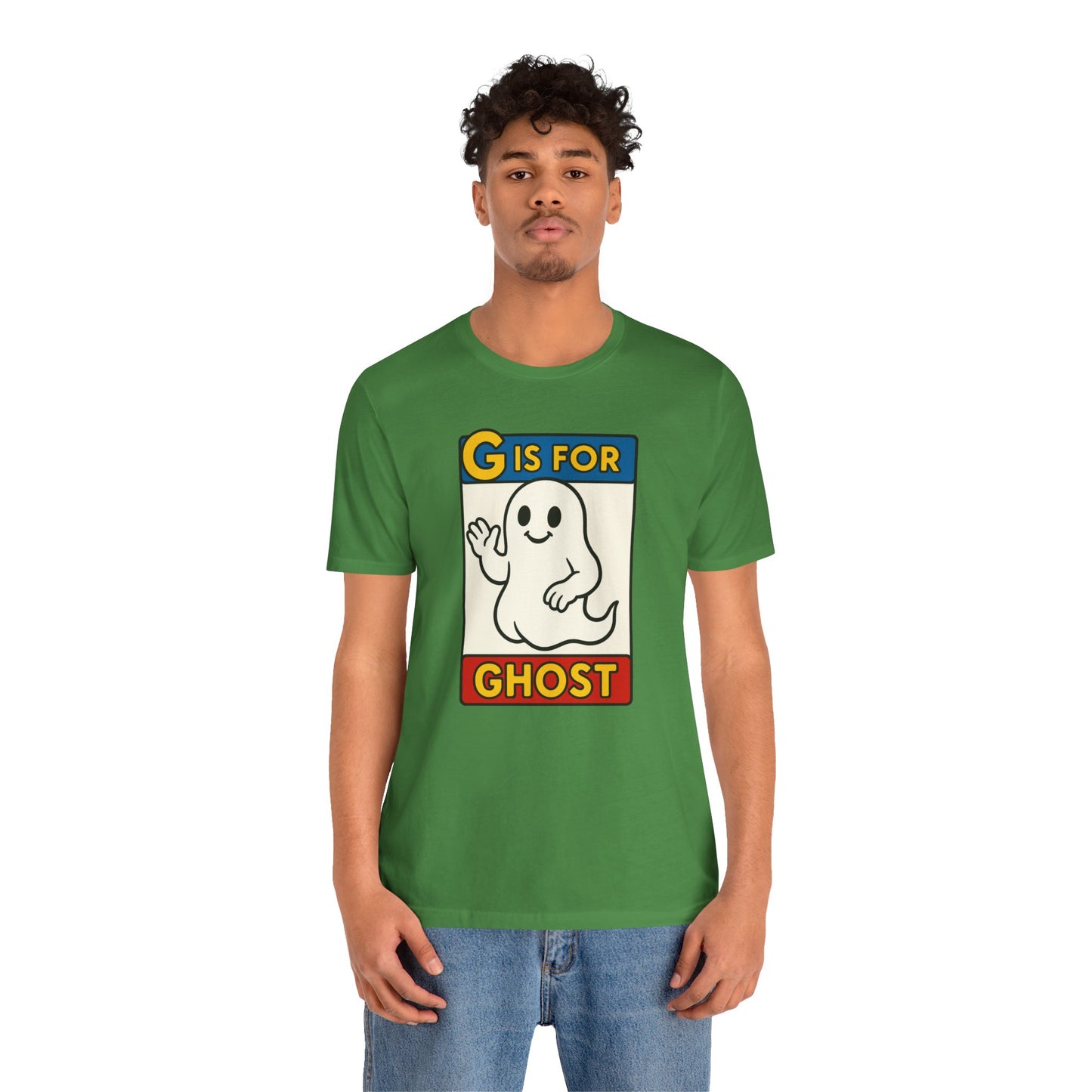 G Is for Ghost Shirt – Funny Monster Alphabet Halloween Tee