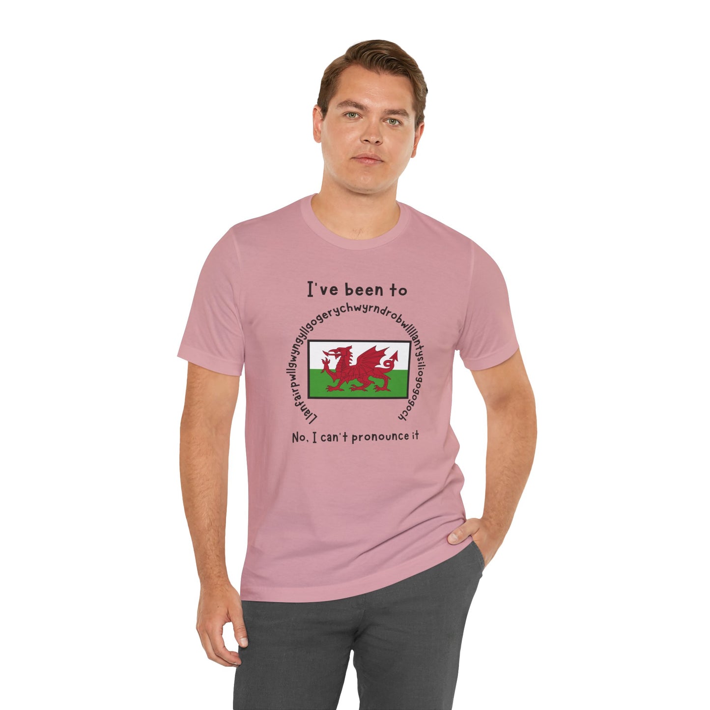 Llanfairpwllgwyngyllgogerychwyrndrobwllllantysiliogogogoch T-Shirt – Funny Wales Travel Merch