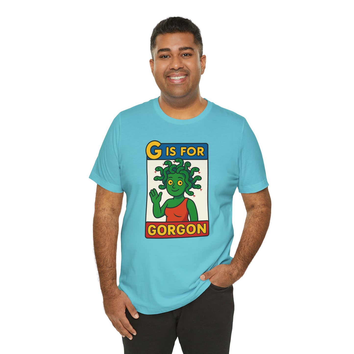 G Is for Gorgon T-Shirt – Funny Gorgon Legend Alphabet Tee