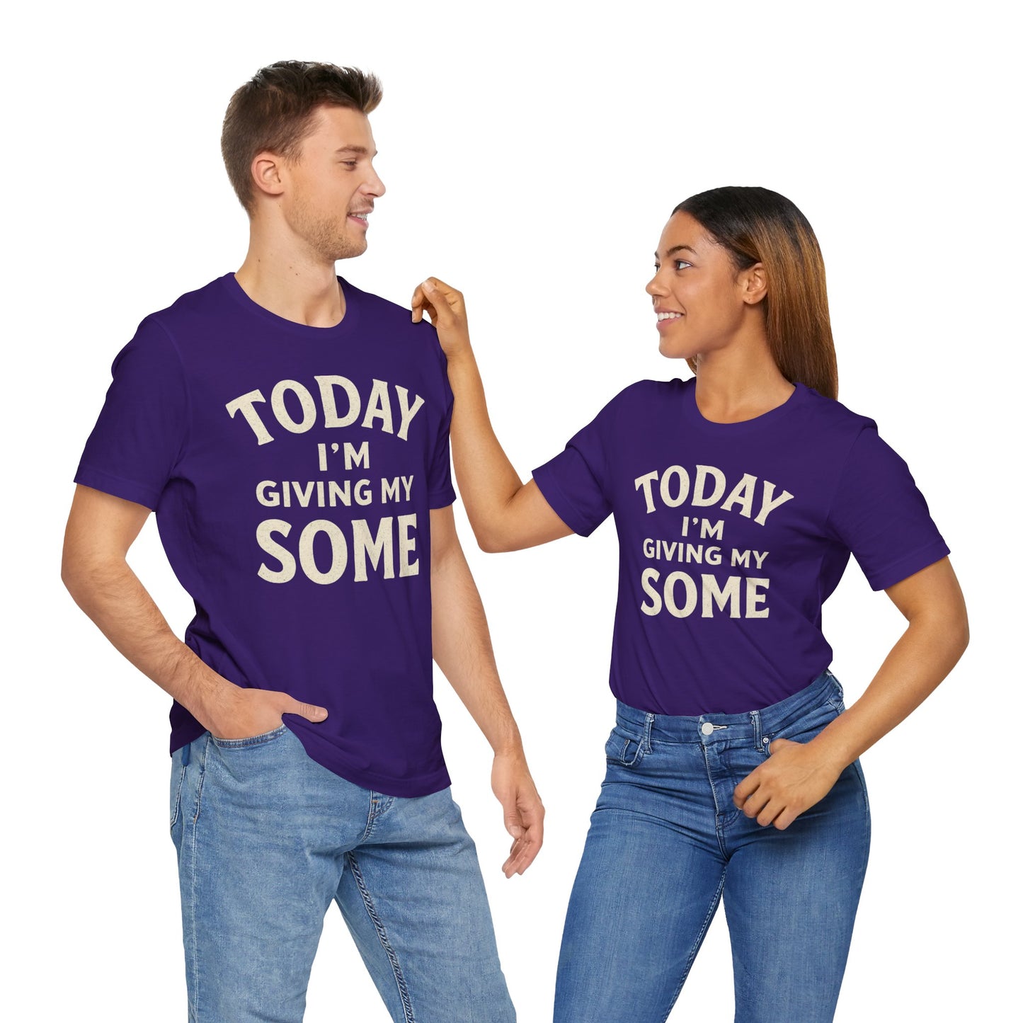 Today I’m Giving My Some T-Shirt – Funny Low-Energy Graphic Tee