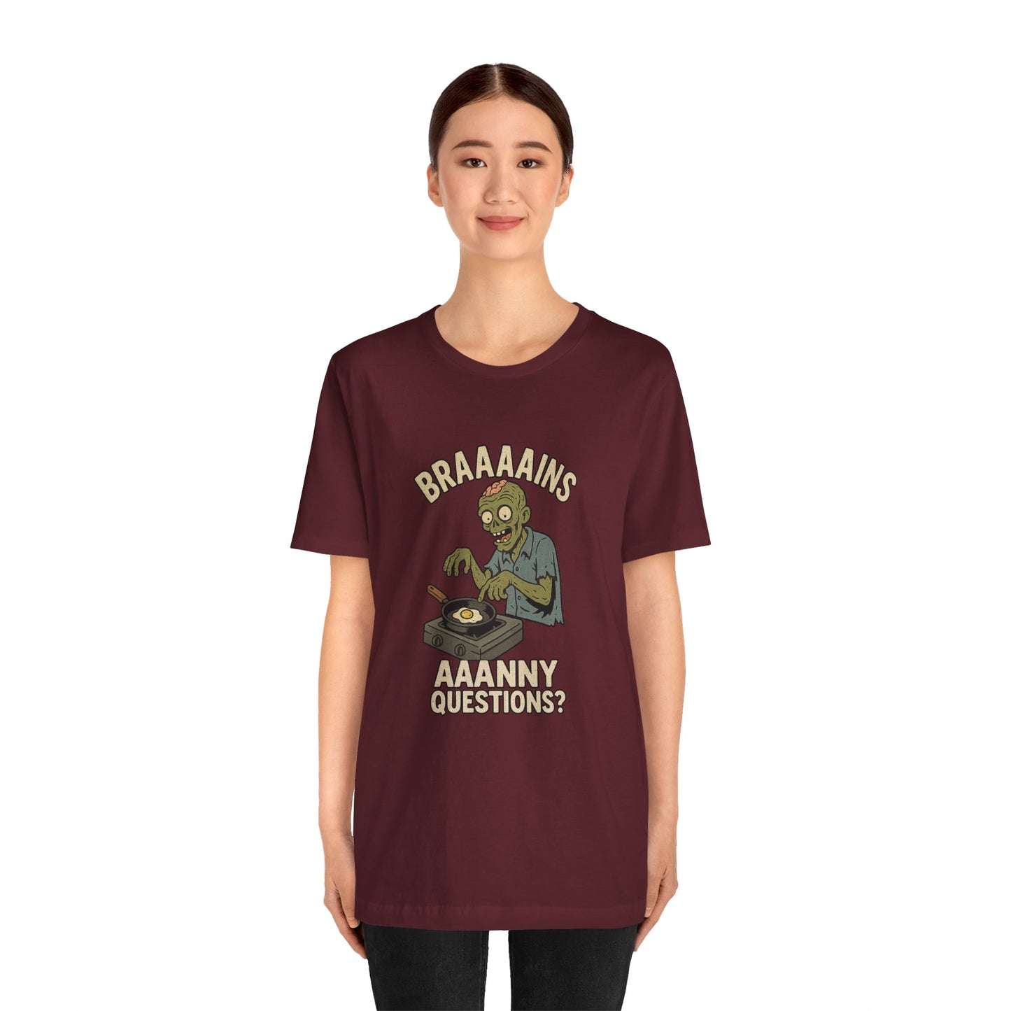 Zombie Brains on Drugs T-Shirt – Funny Halloween Cooking Tee