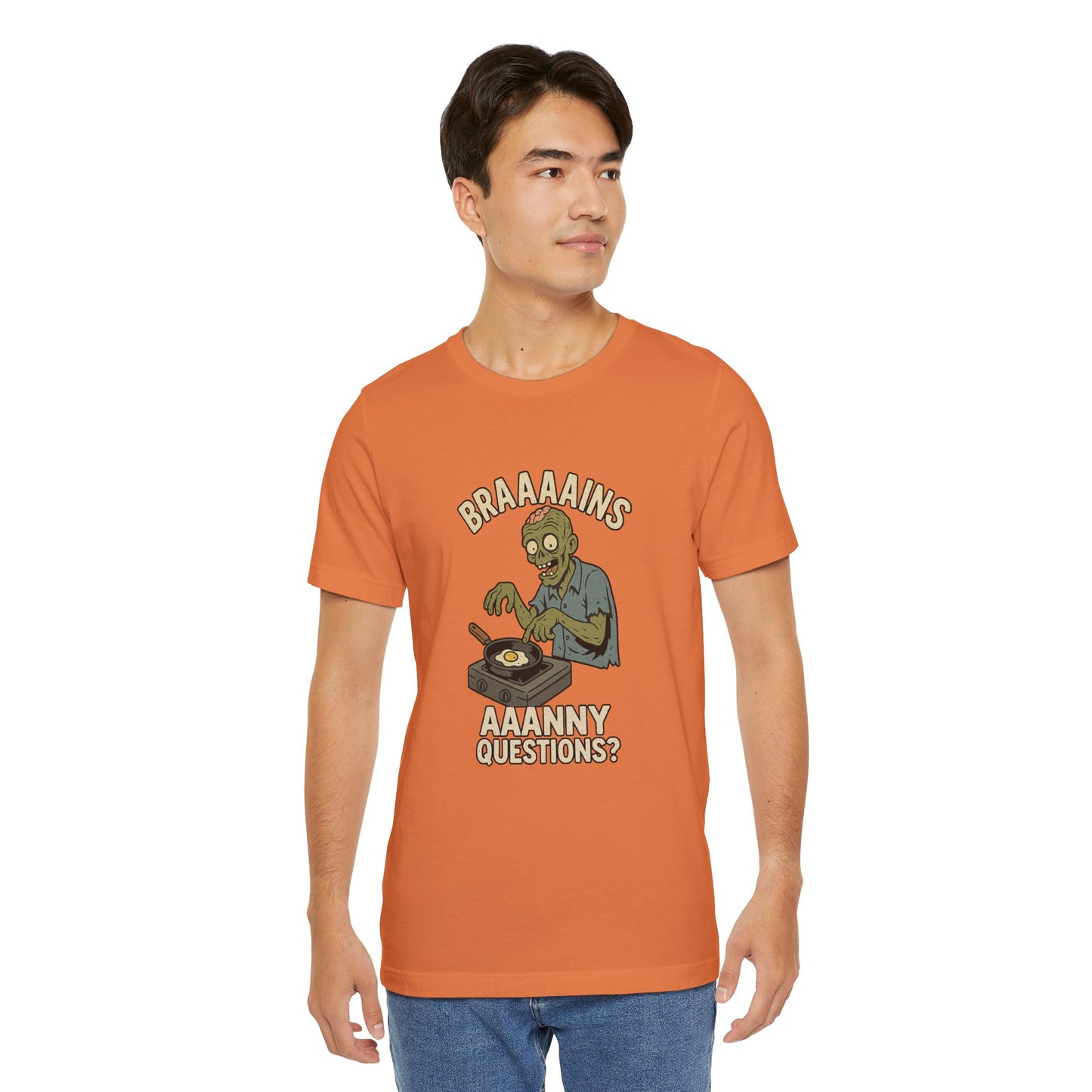 Zombie Brains on Drugs T-Shirt – Funny Halloween Cooking Tee