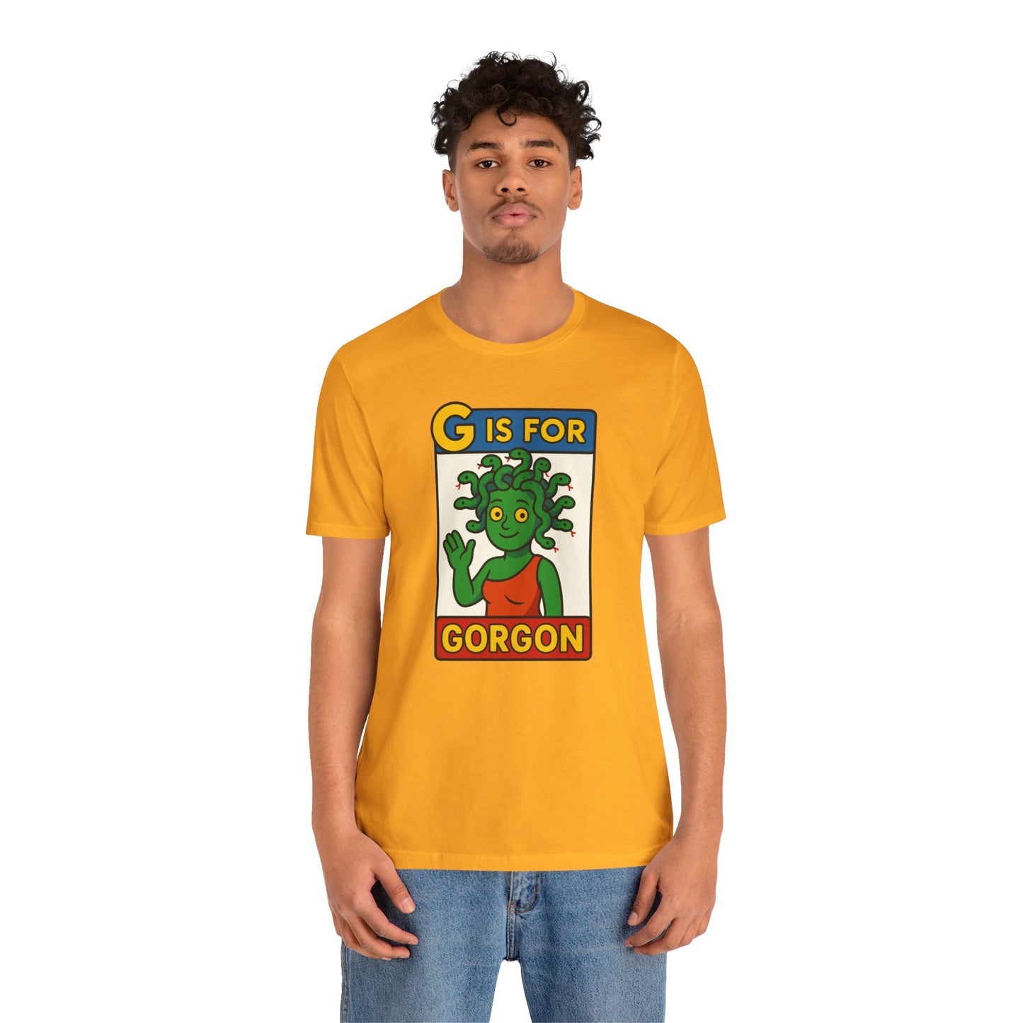 G Is for Gorgon T-Shirt – Funny Gorgon Legend Alphabet Tee