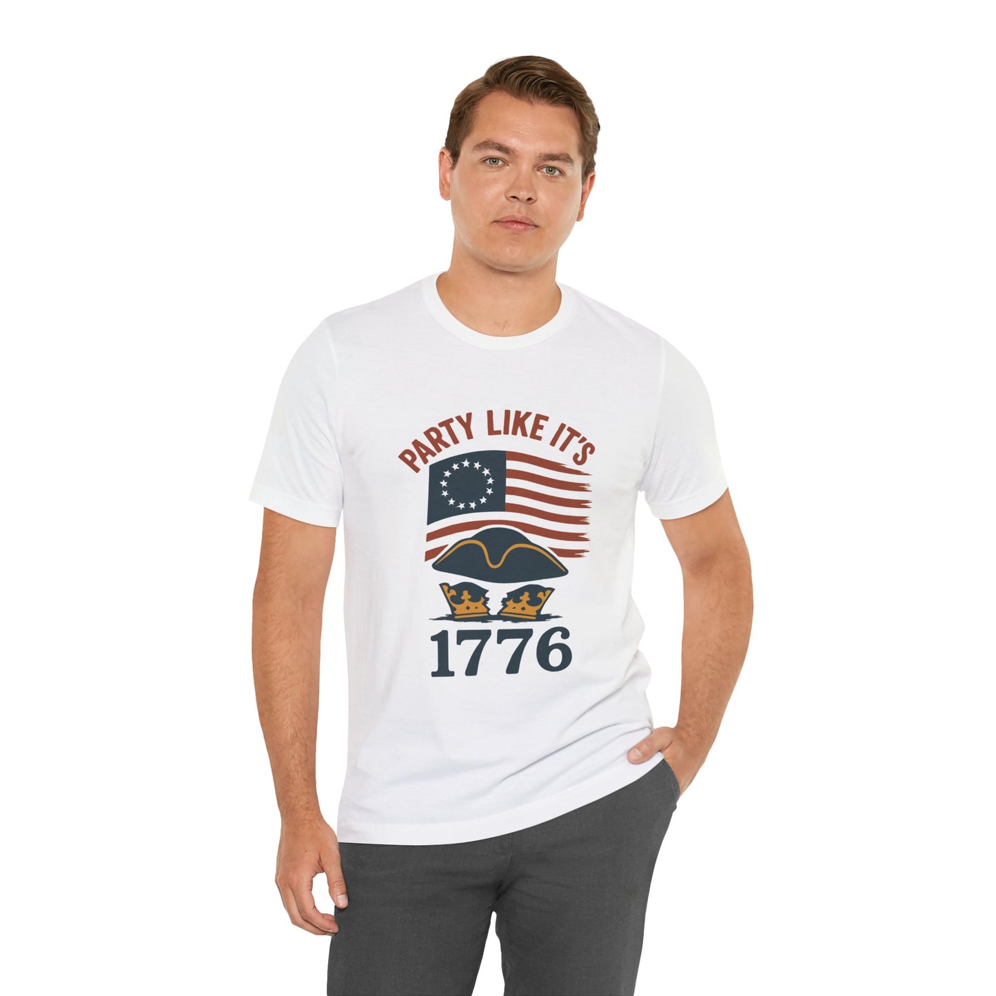 Party Like It’s 1776 T-Shirt – Revolutionary Spirit USA Tee