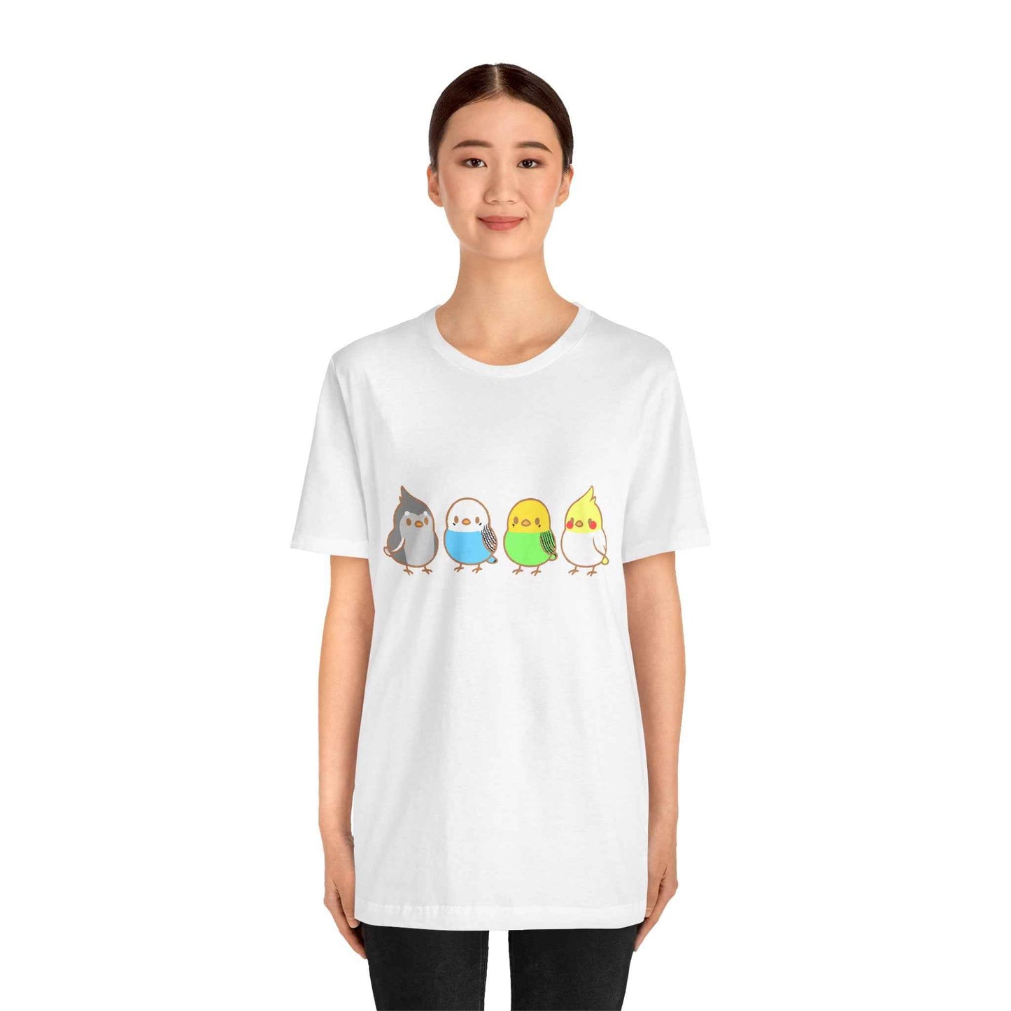 Chirpy Flock Bird T-Shirt – Cute Tee for Animal Lovers